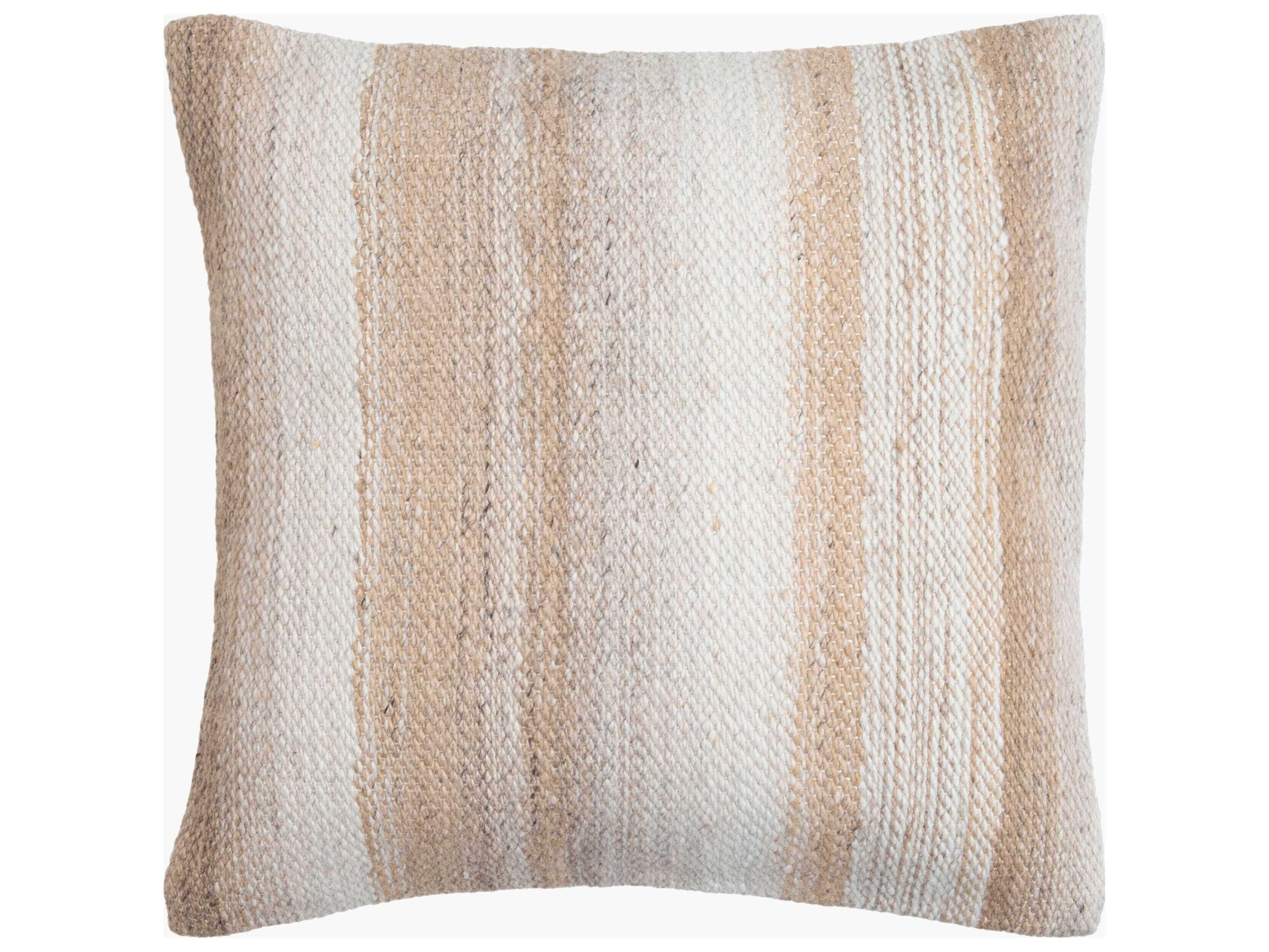 Surya Outdoor Terrain Cream Pillow