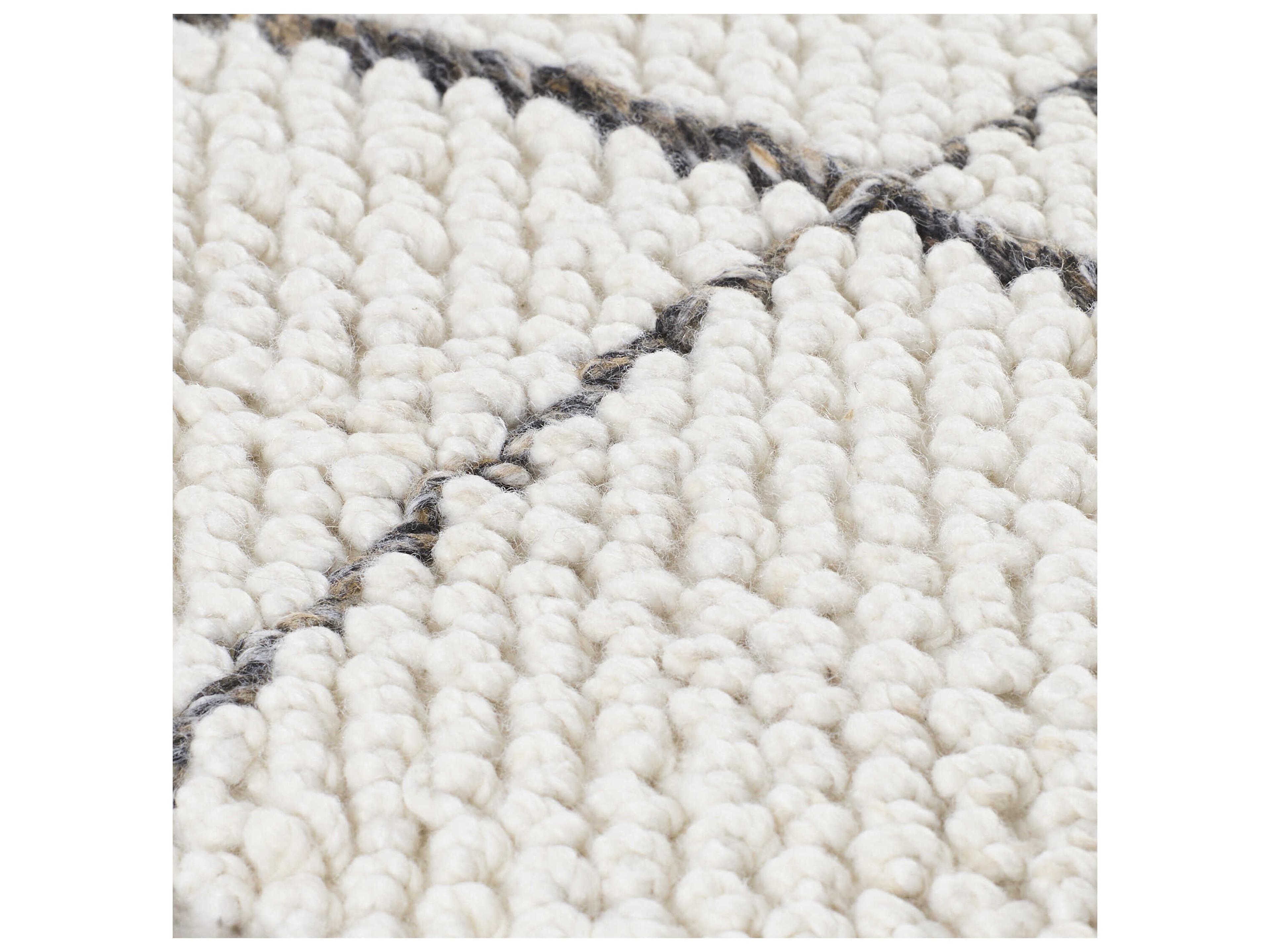 Surya Pane Off-White Pillow