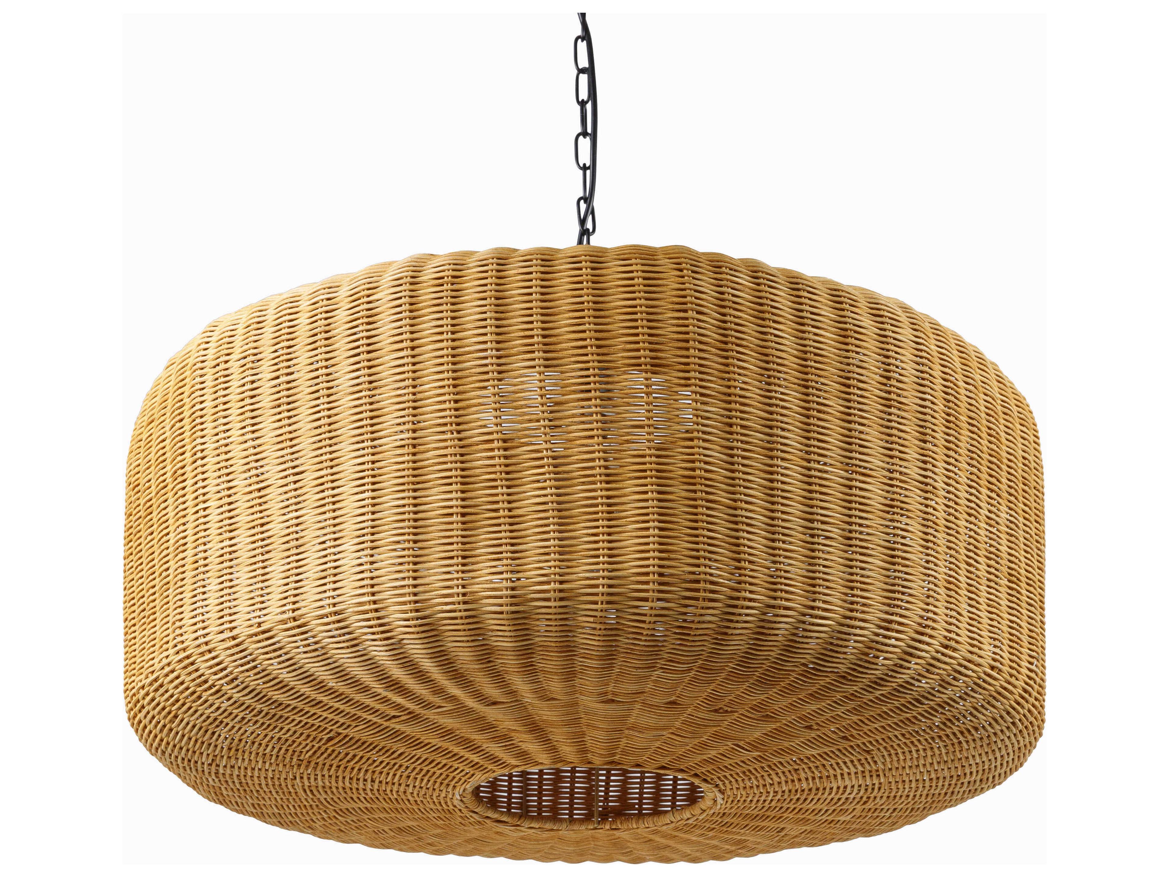 Pari 1-Light Black Brown Pendant