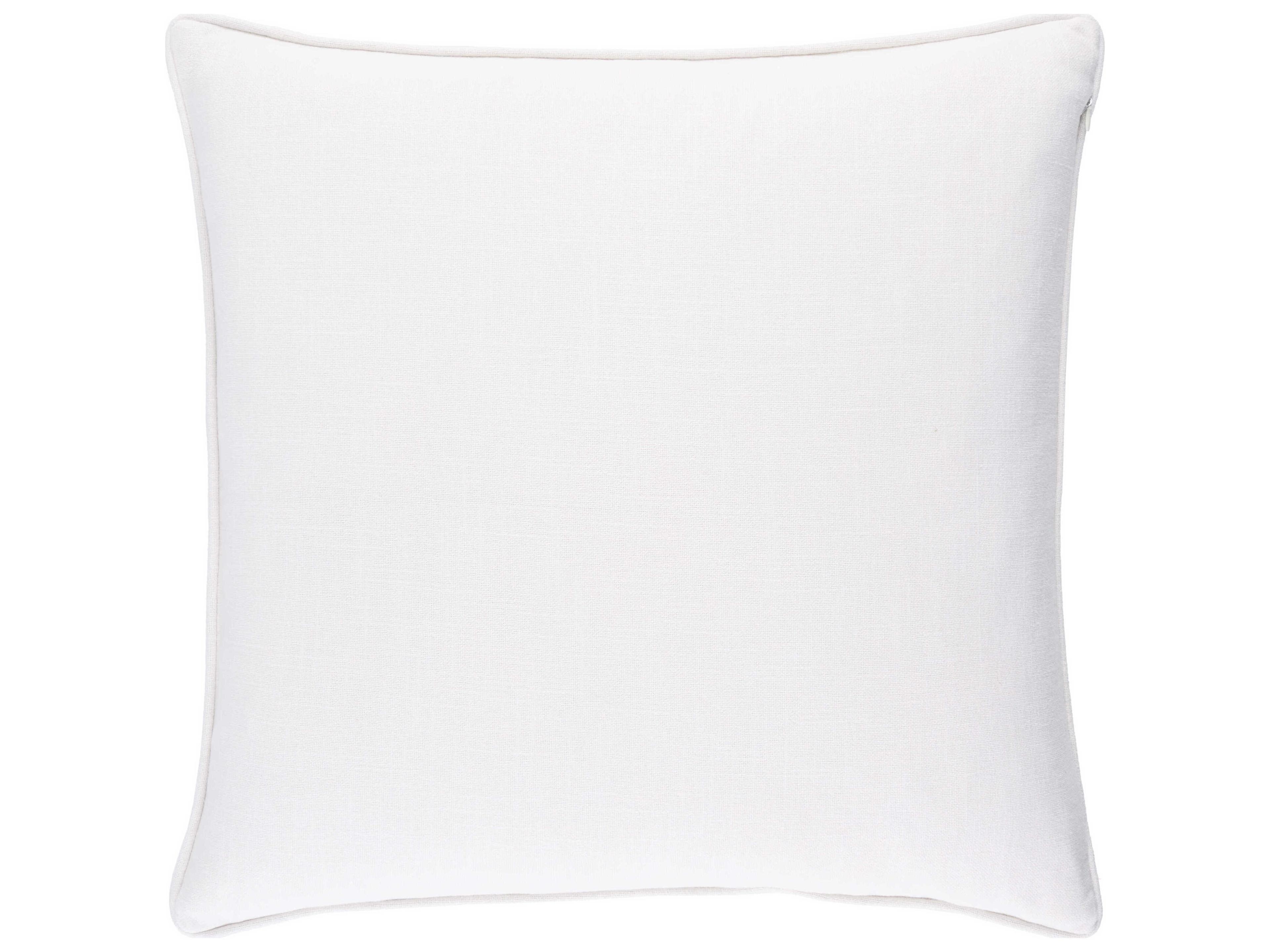Surya Painterly Florals Off-White Pillow