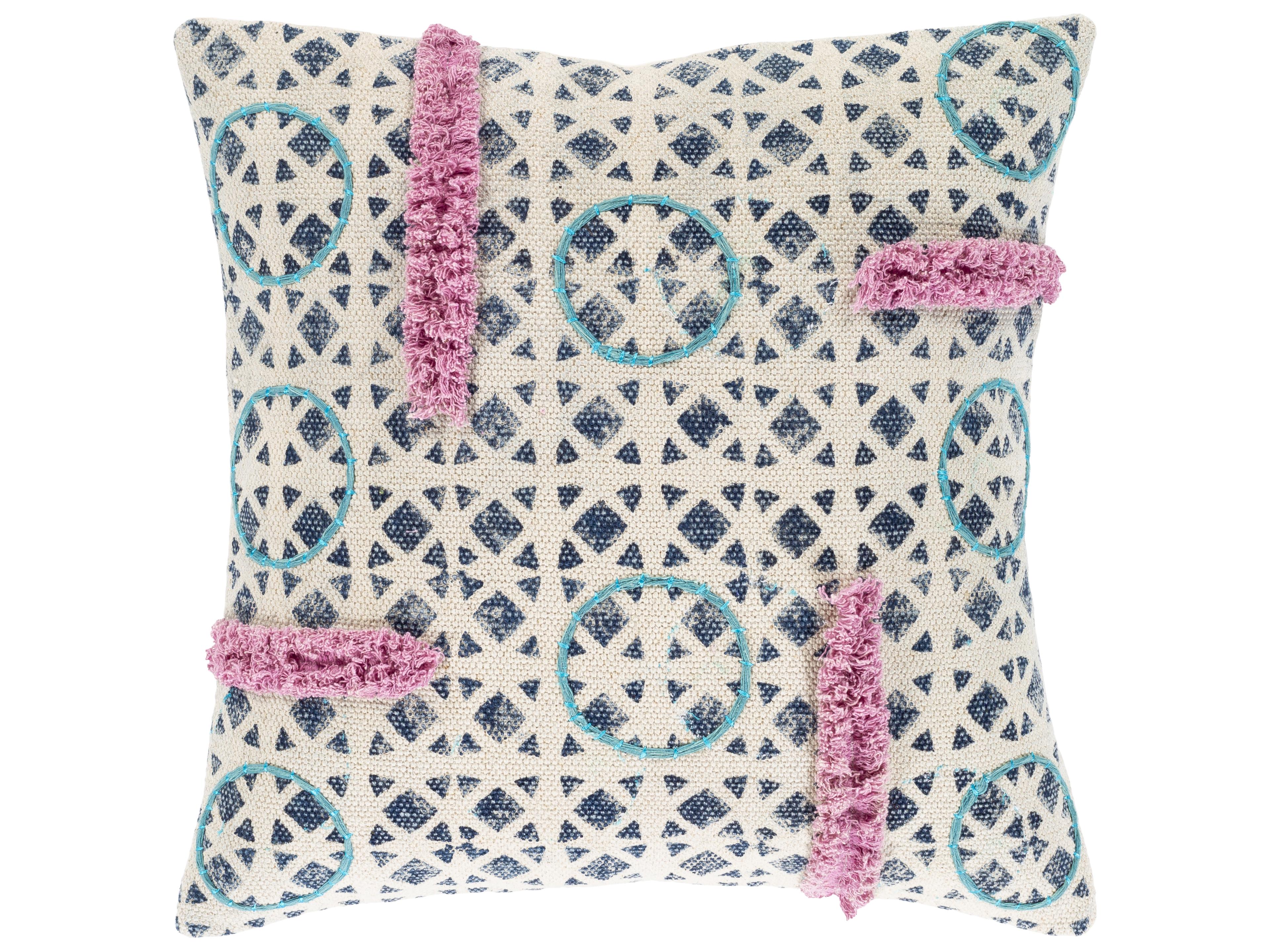 Surya Phoebe Purple Pillow