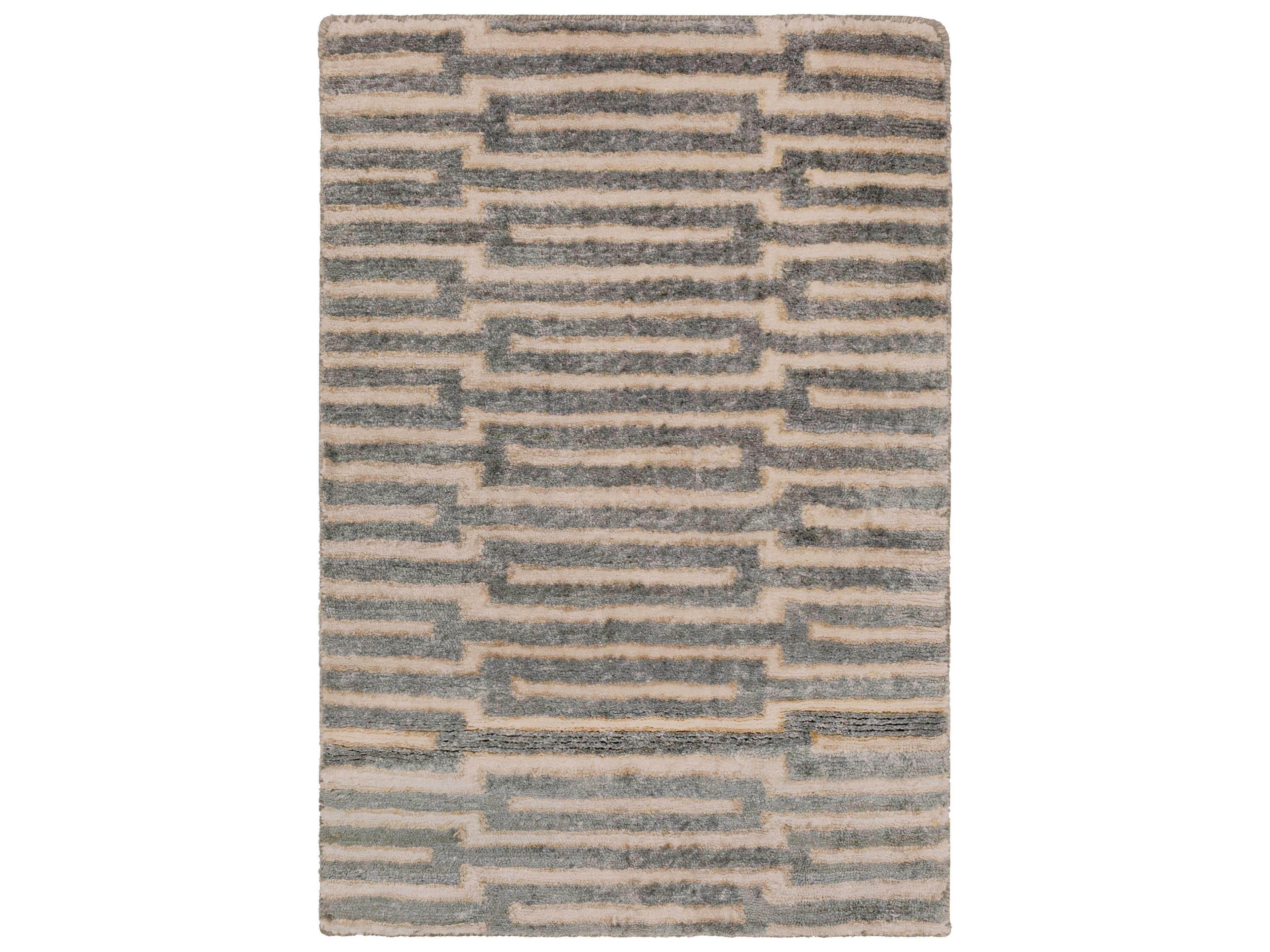 Platinum Abstract Area Rug