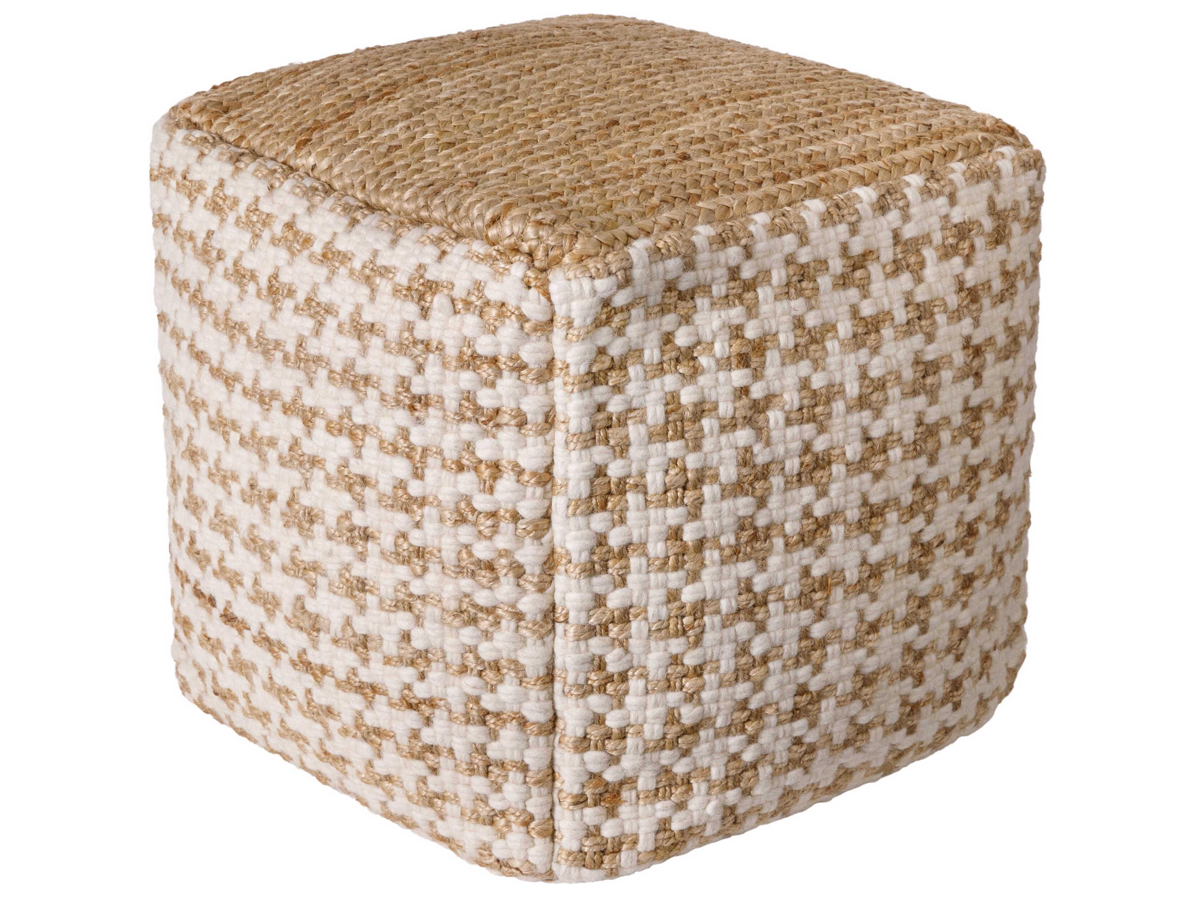 Palna Beige Pouf