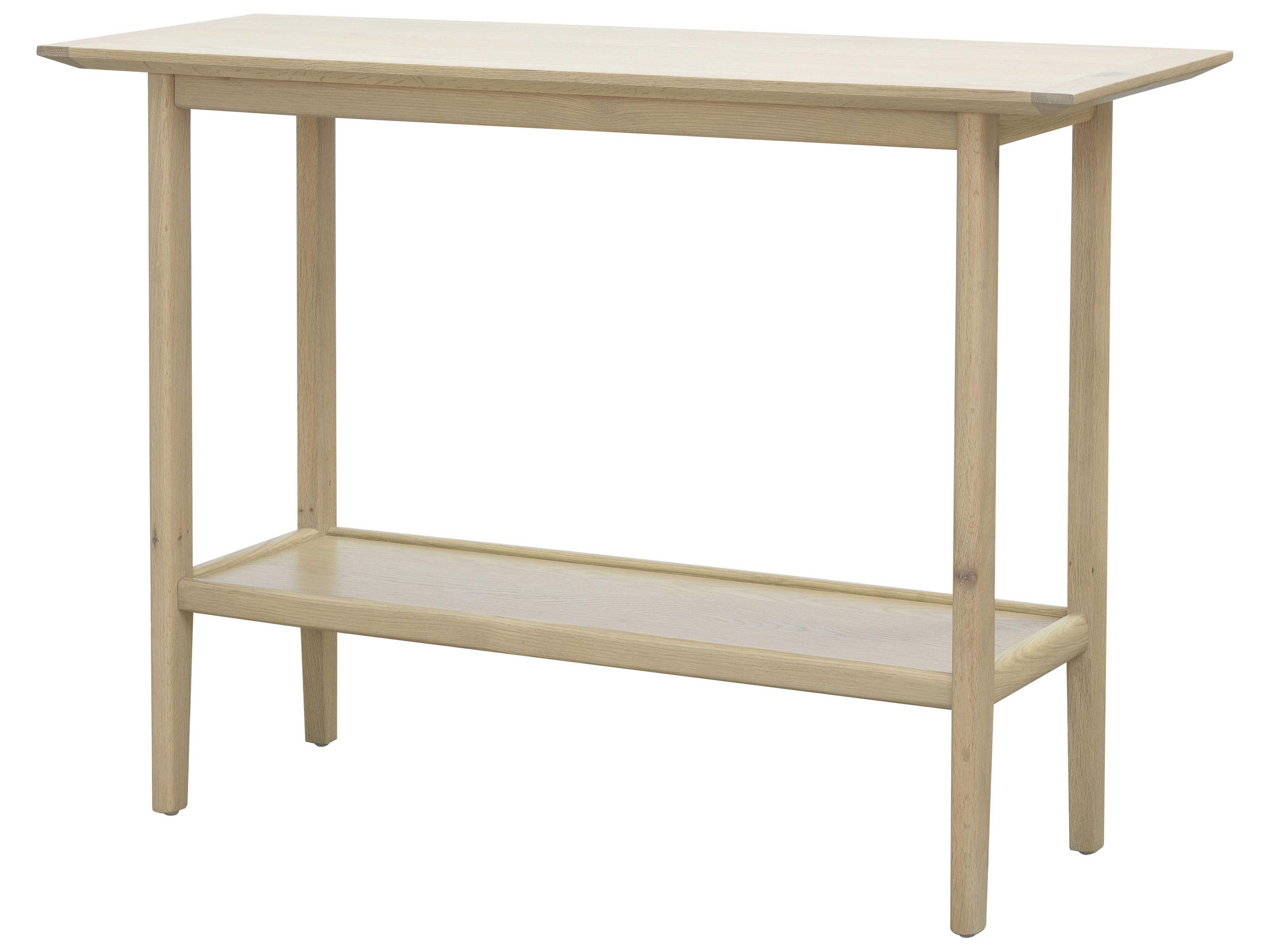 Pryce Rectangular Wood Brown Console Table