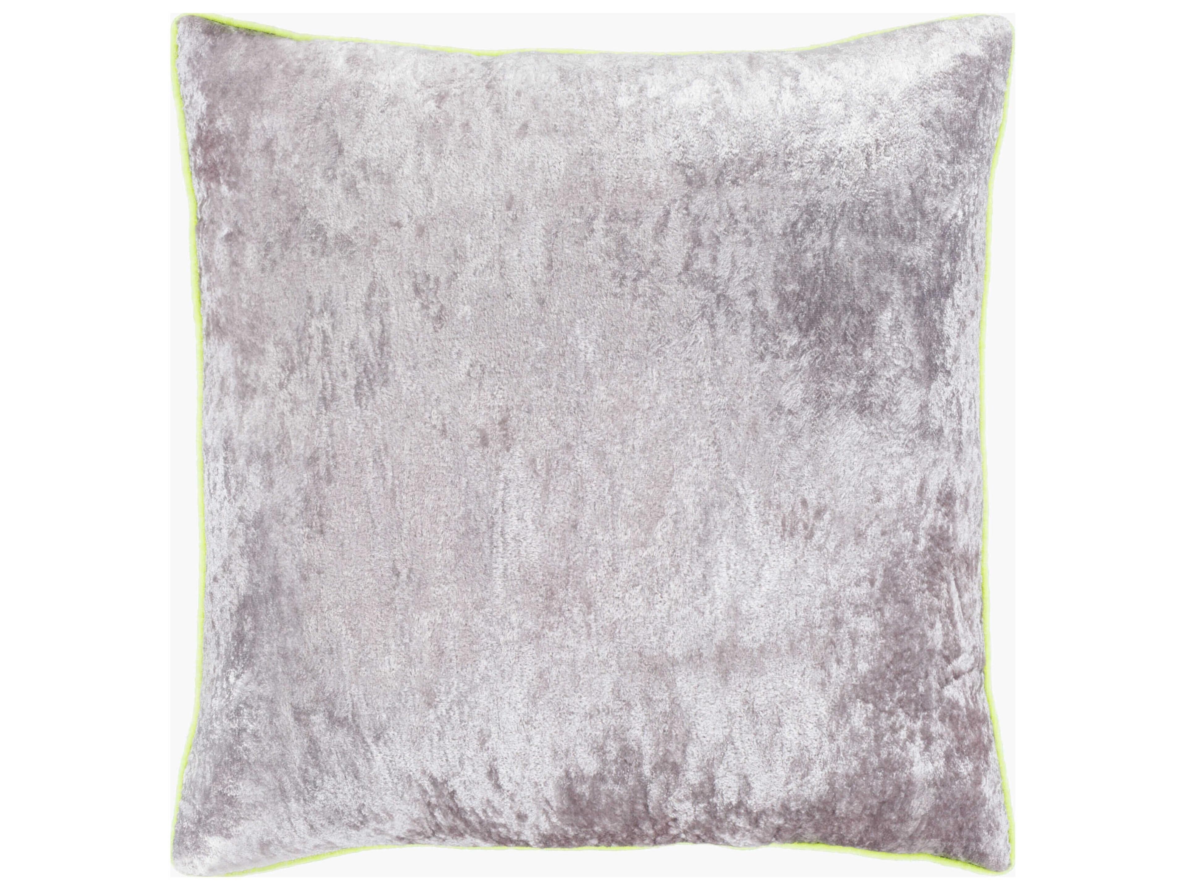 Pixel Light Green Pillow