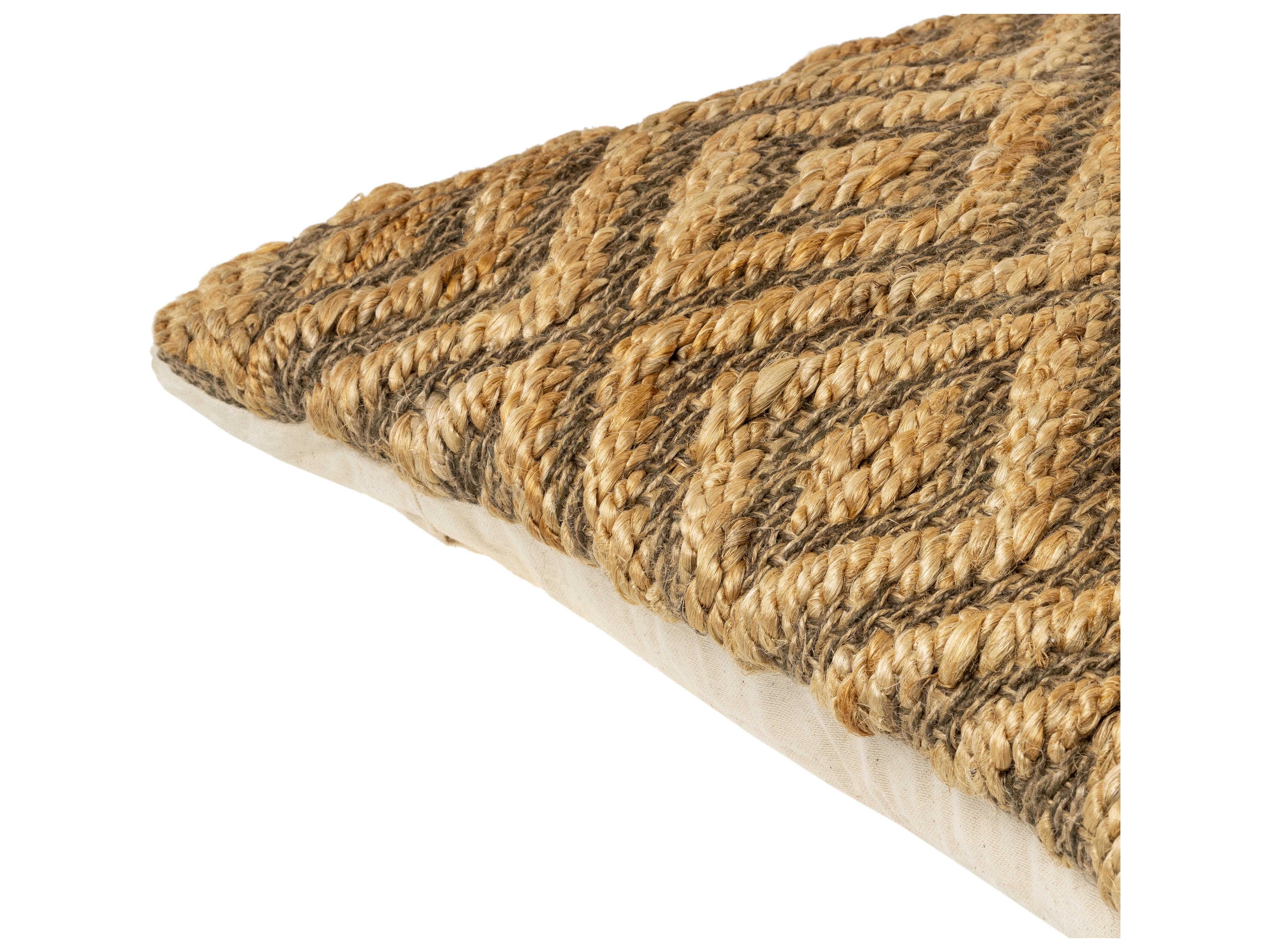 Surya Rajkot Beige Pillow