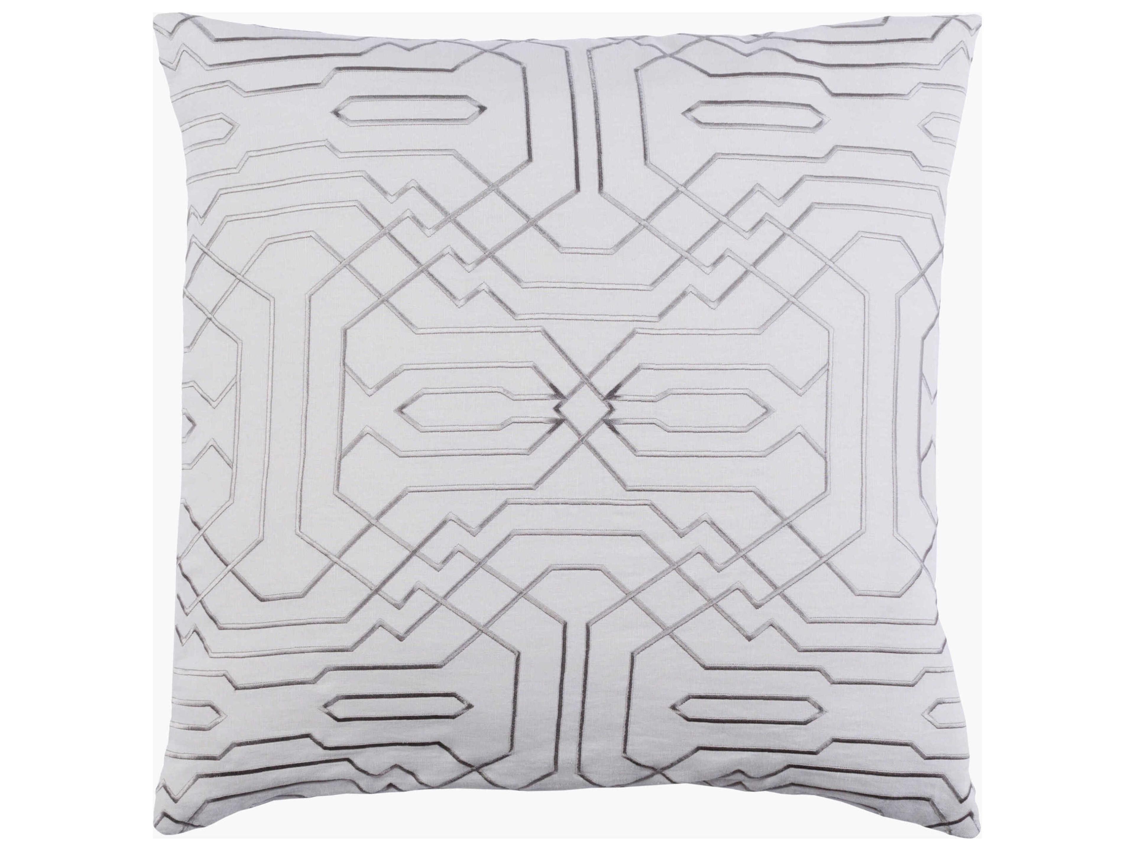 Alexander Wyly Ridgewood Light Gray Pillow
