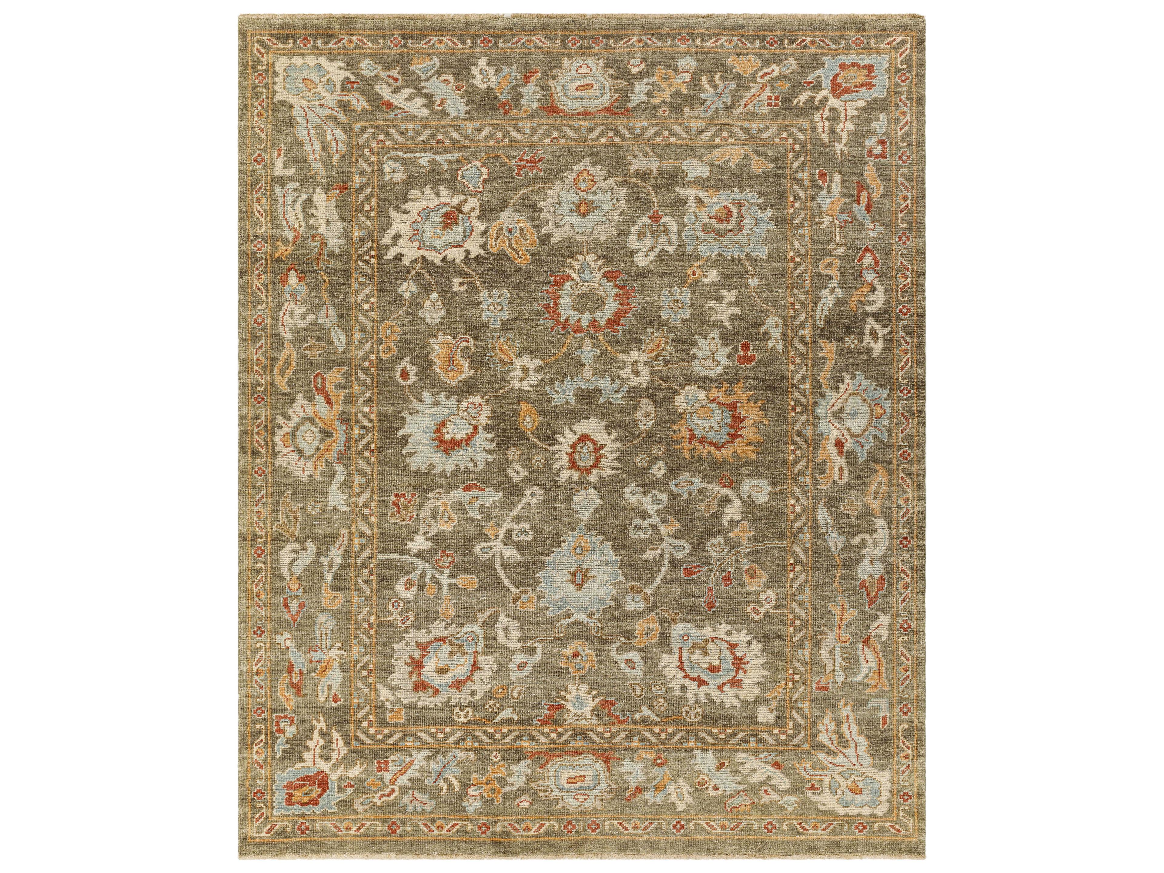 Reign Bordered Runner Area Rug