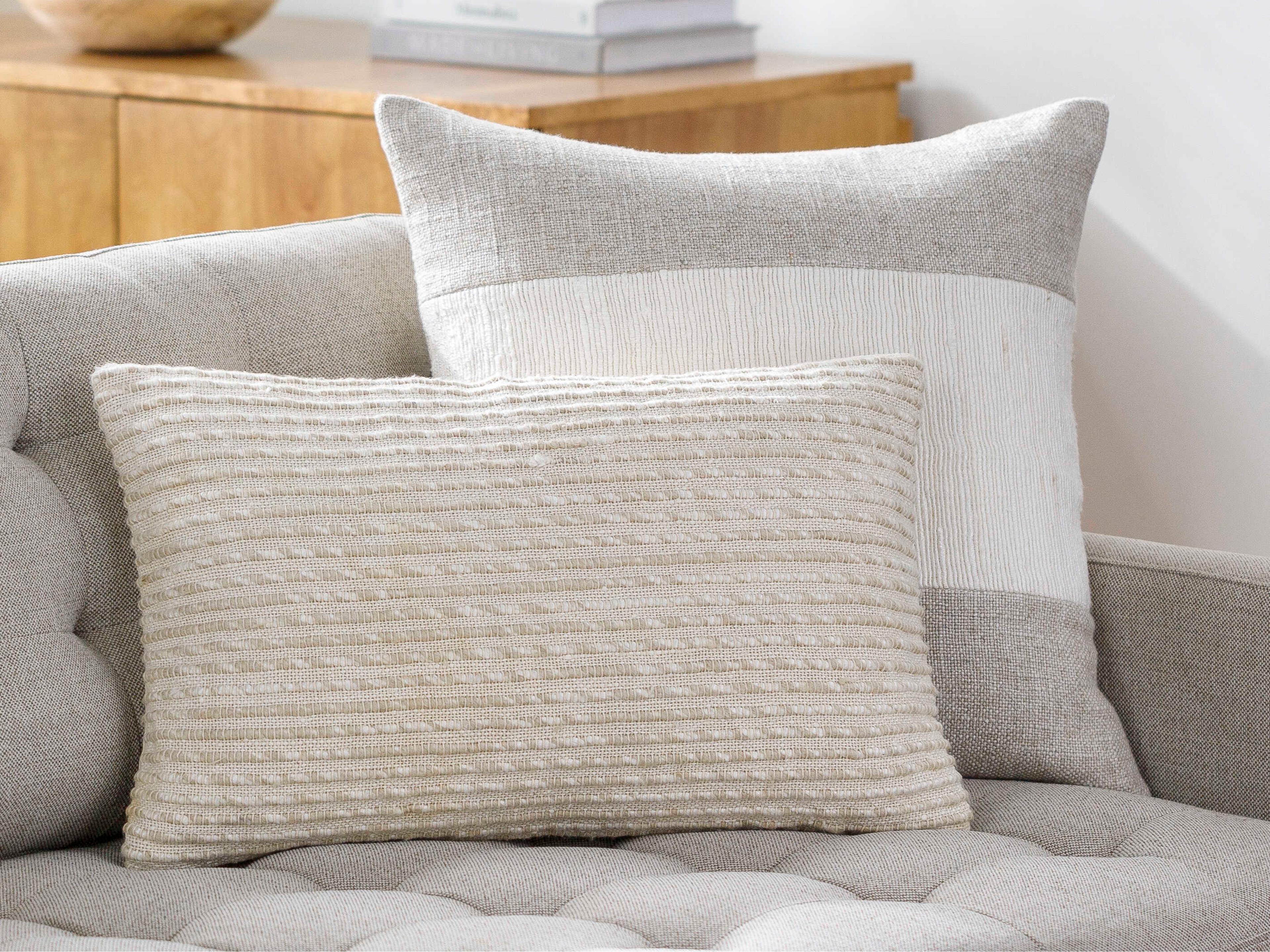 Surya Raleigh Ivory Pillow