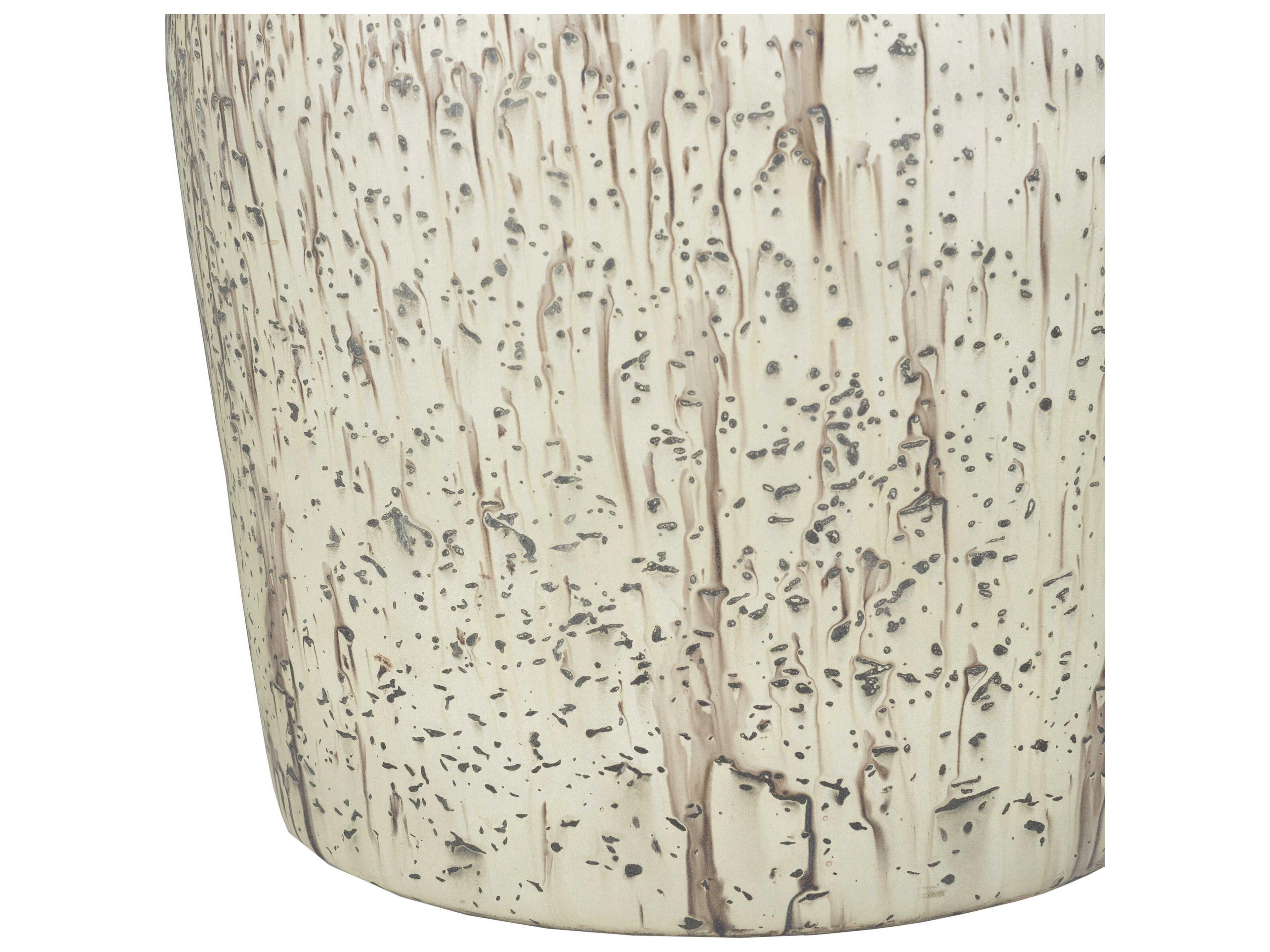 Surya Reilly Taupe Ivory Linen Gray Buffet Lamp