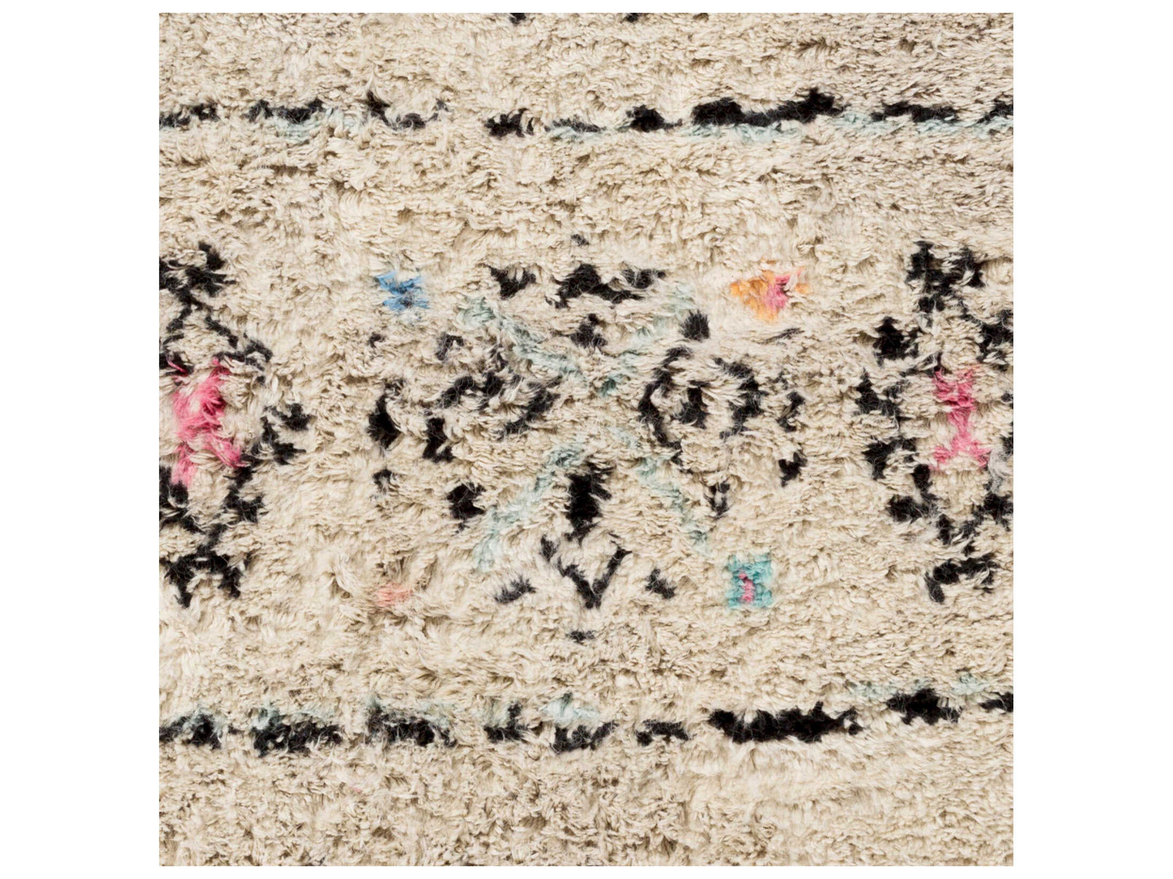 Surya Riad Shag Geometric Area Rug