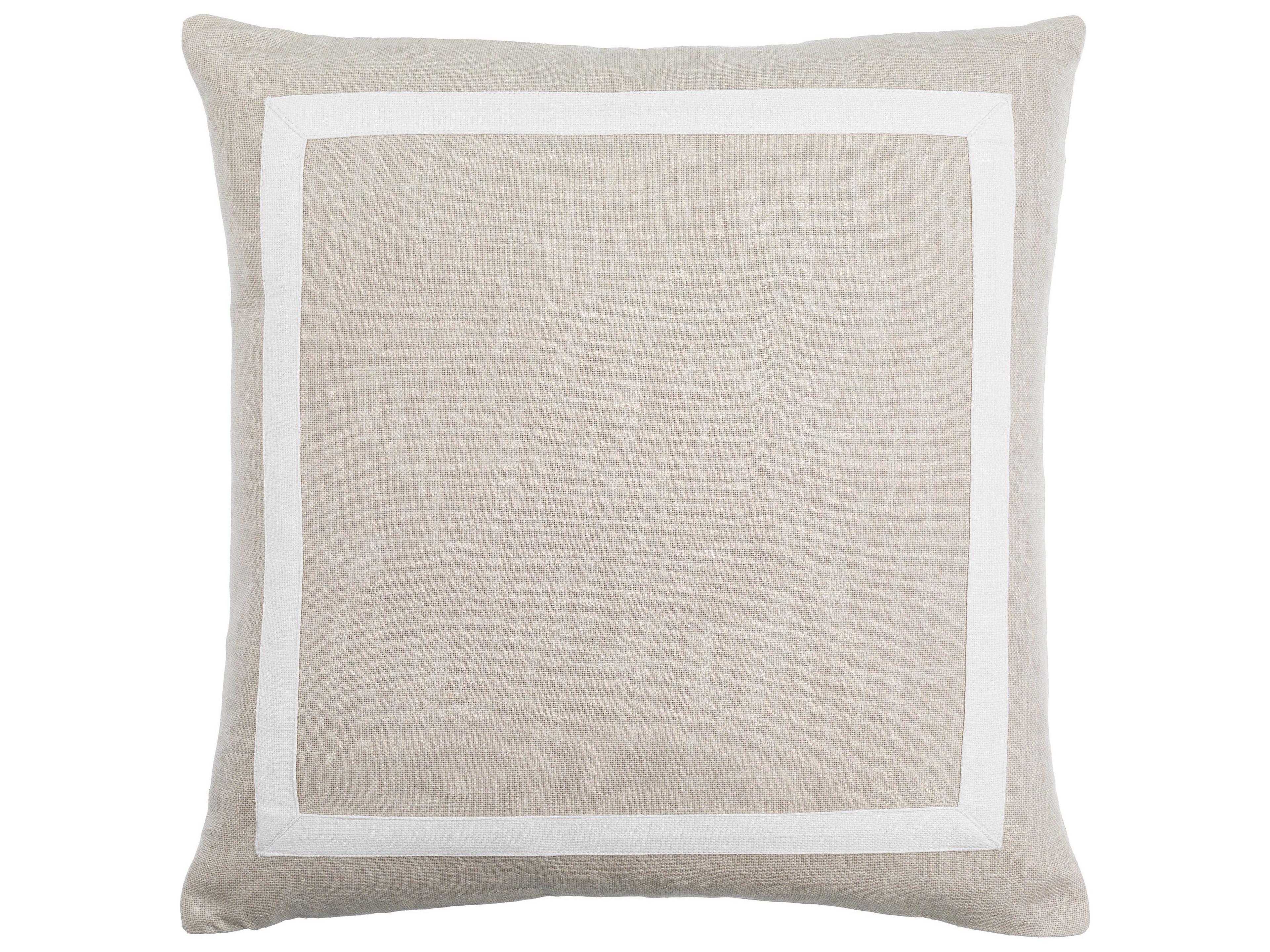 Ritzy Beige Ivory Pillow