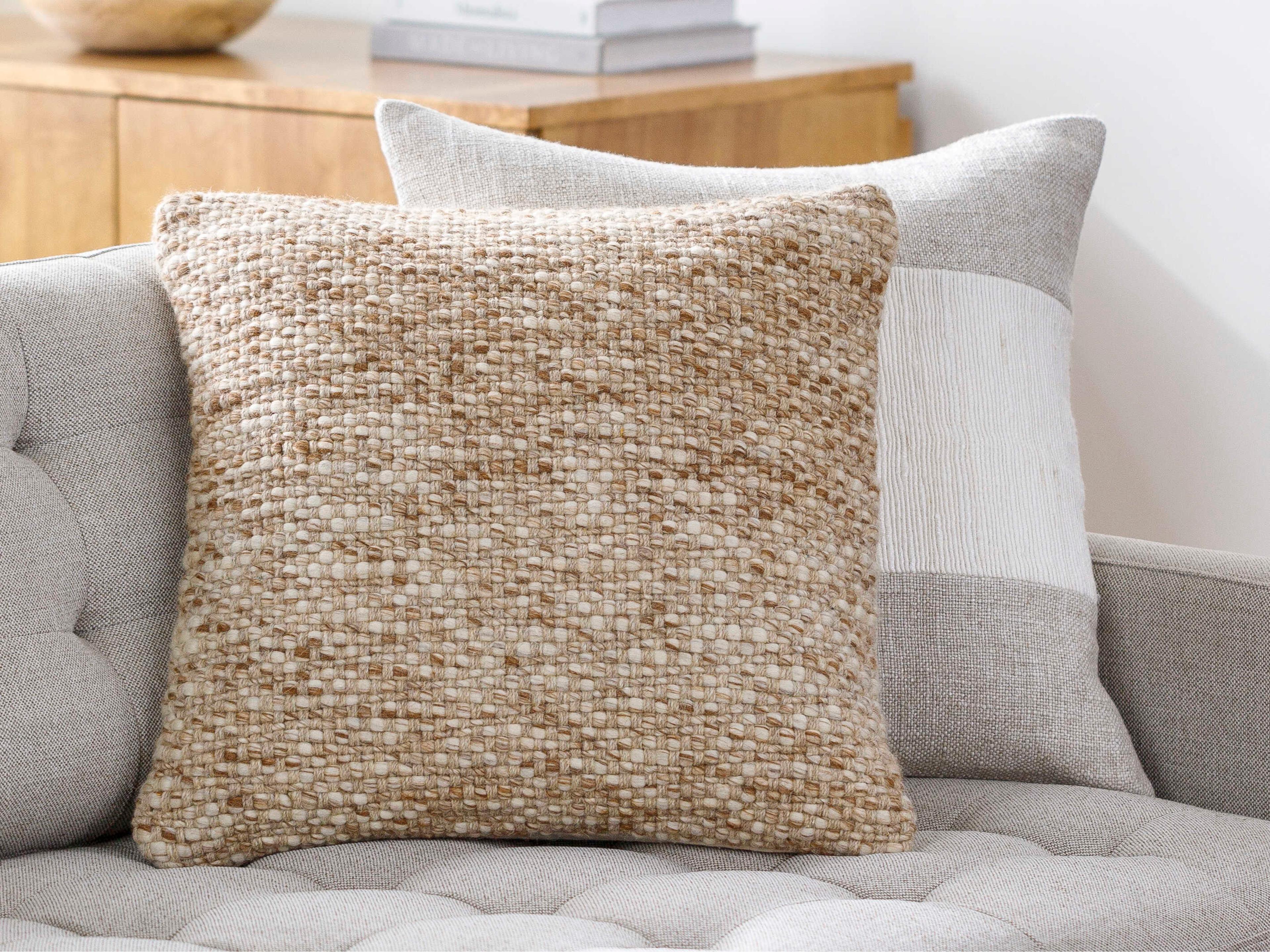 Surya Rukmini Ivory Pillow