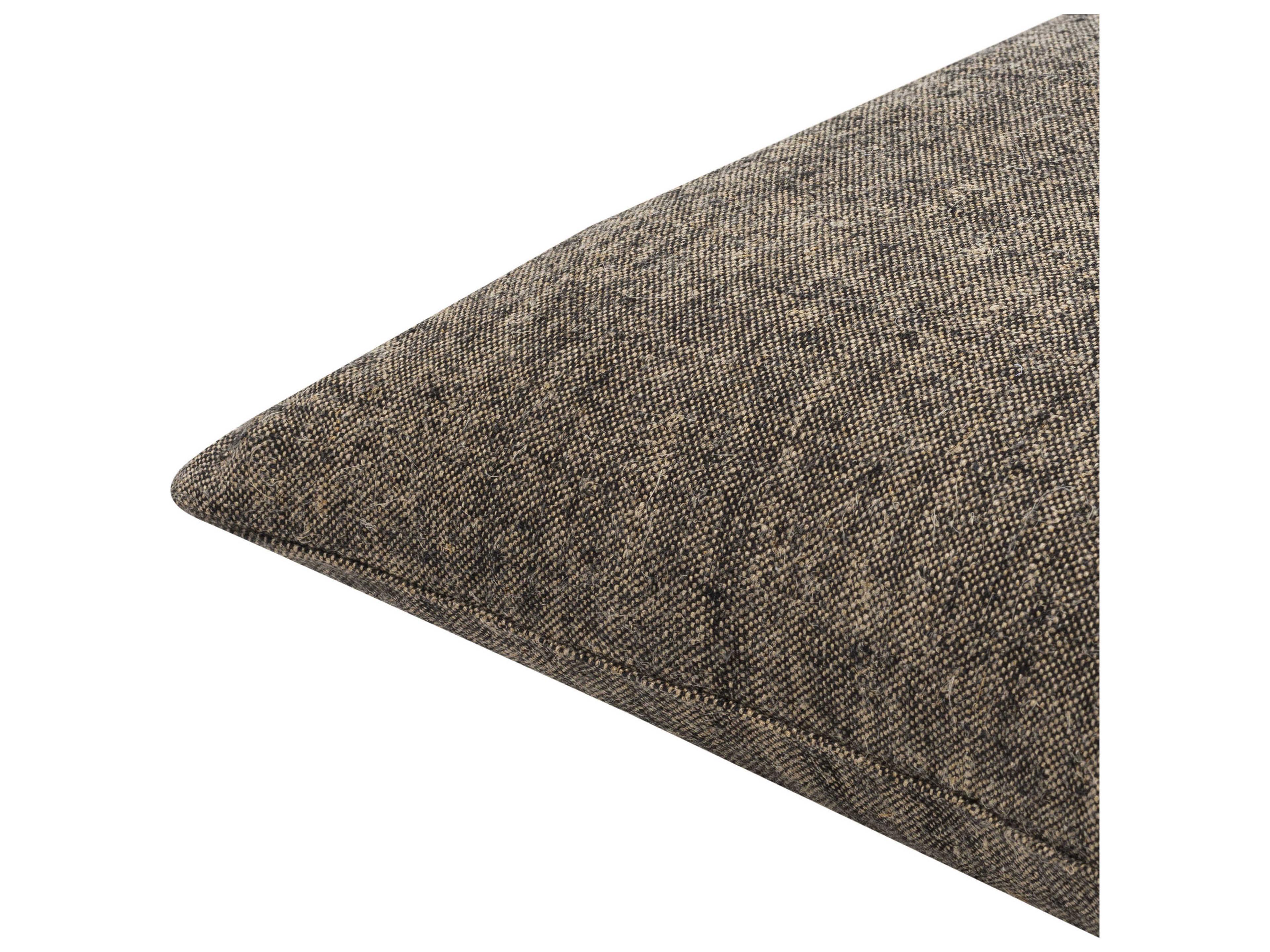 Surya Ronnie Charcoal Pillow
