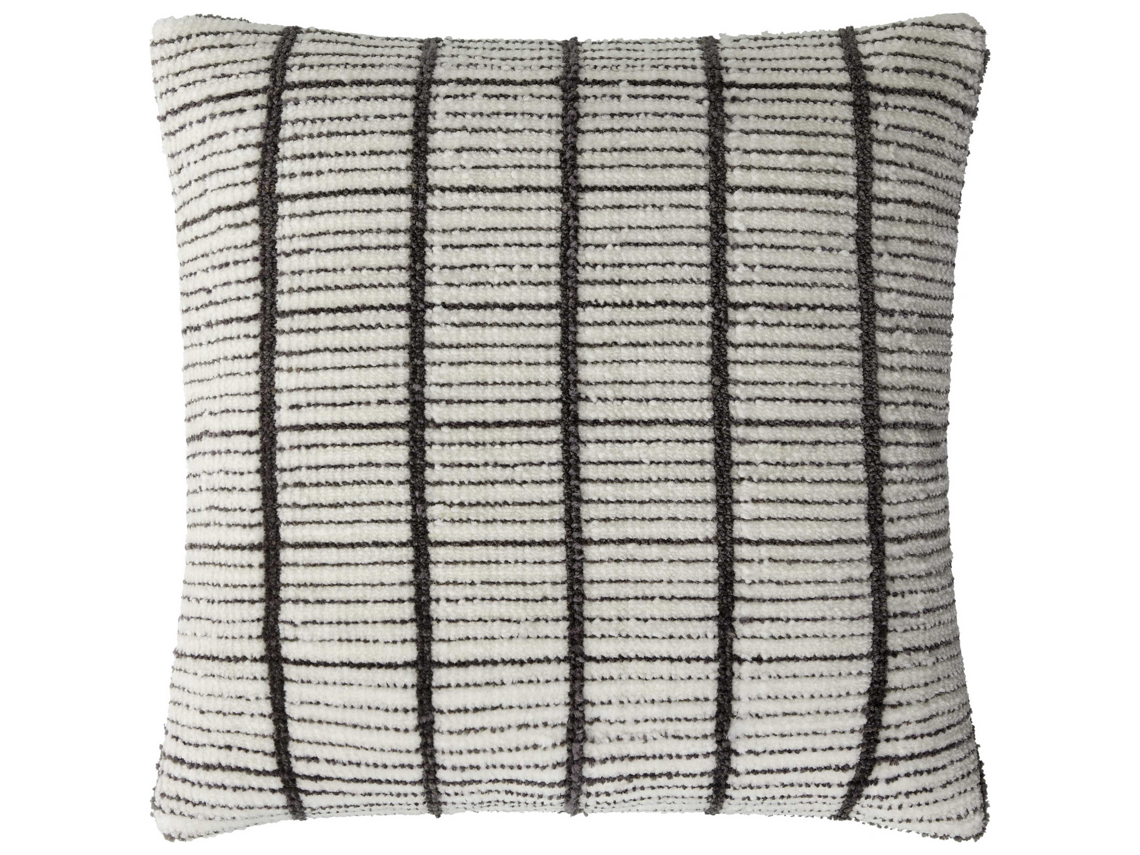 Rowley Ivory Charcoal Pillow