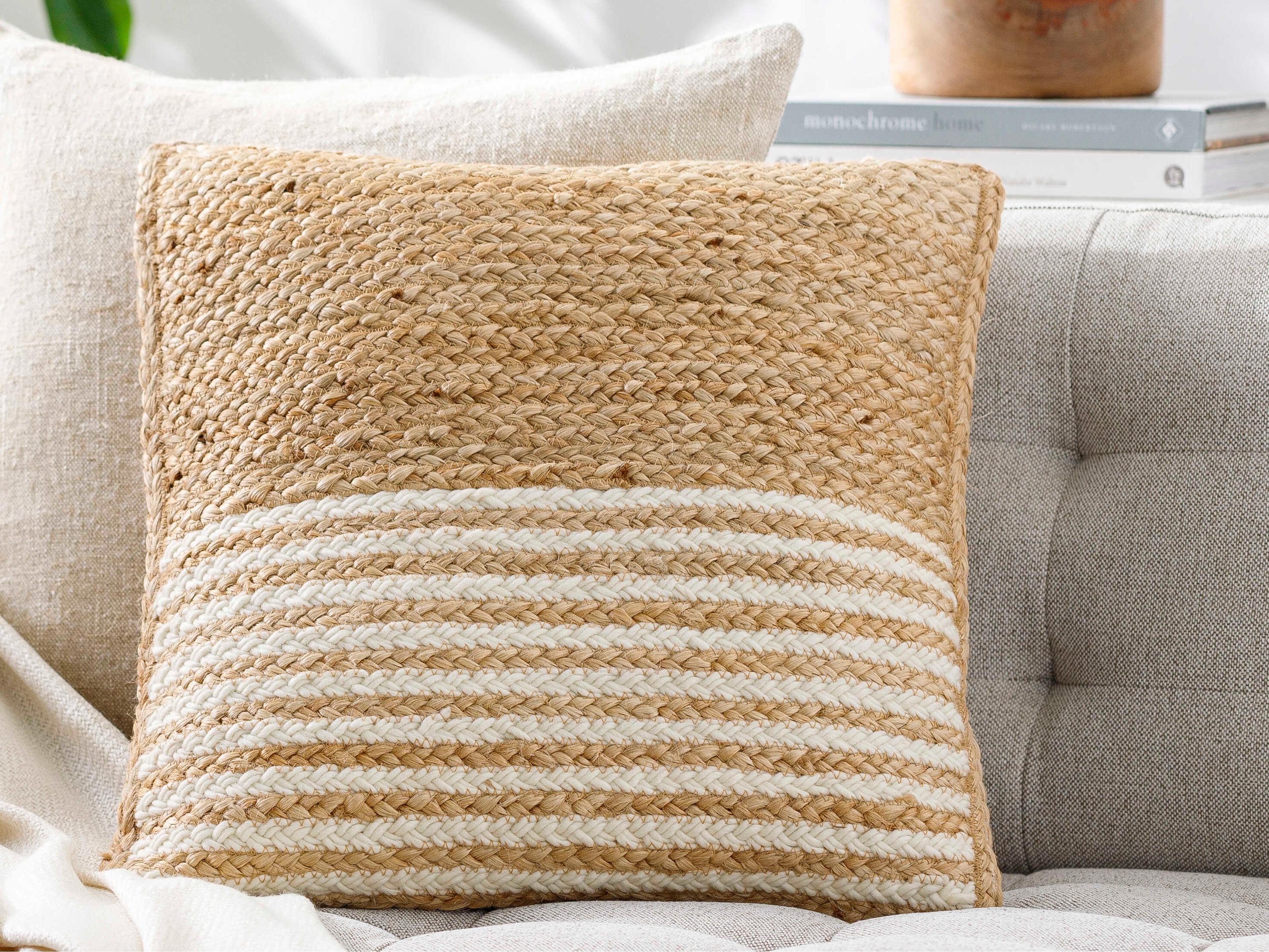 Surya Raipur Beige Pillow