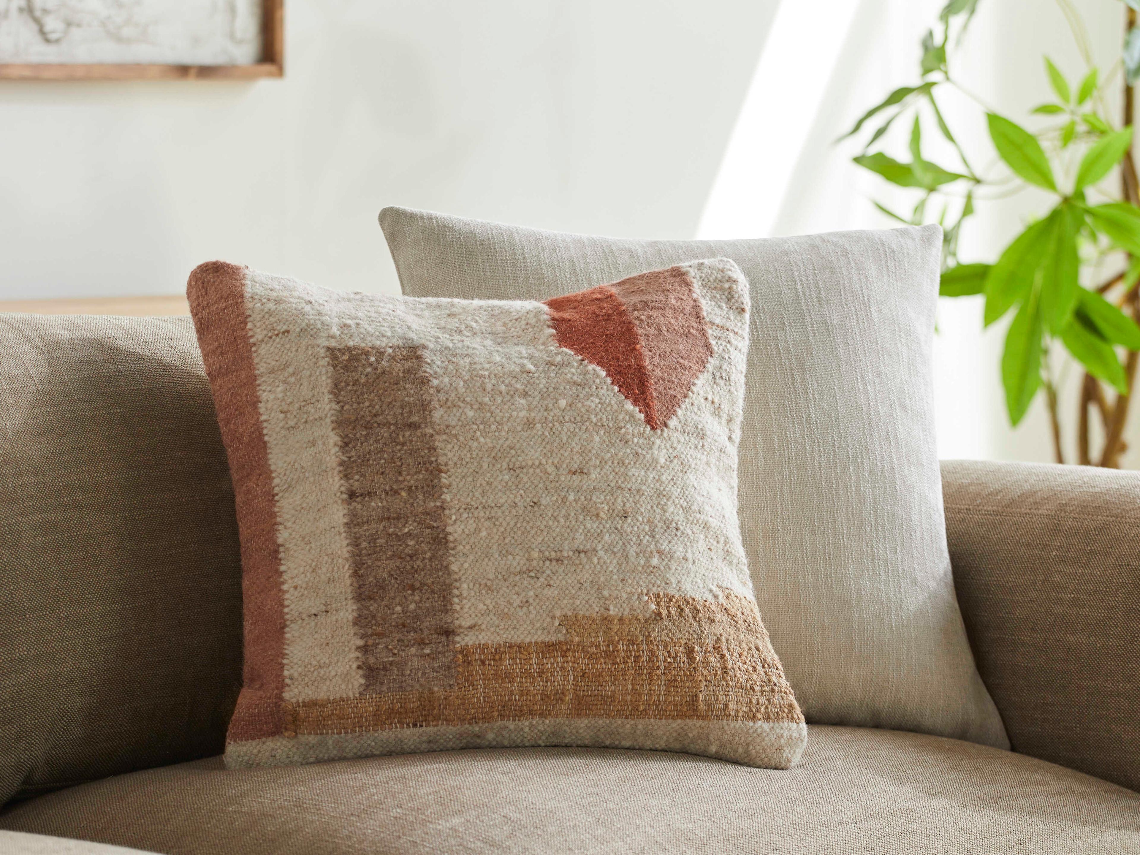 Surya Rory Ivory Pillow