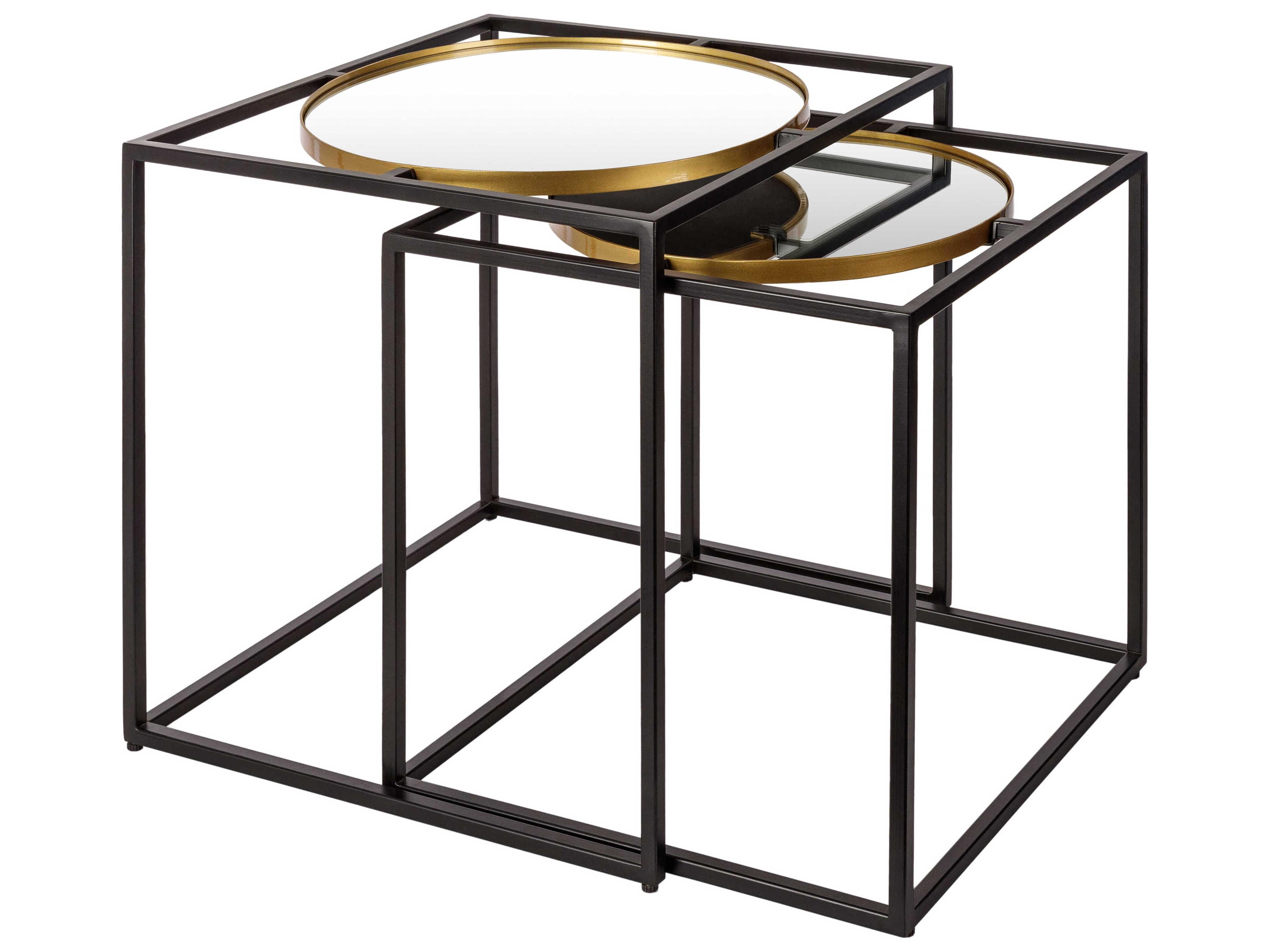 Sephora Square Mirror End Table