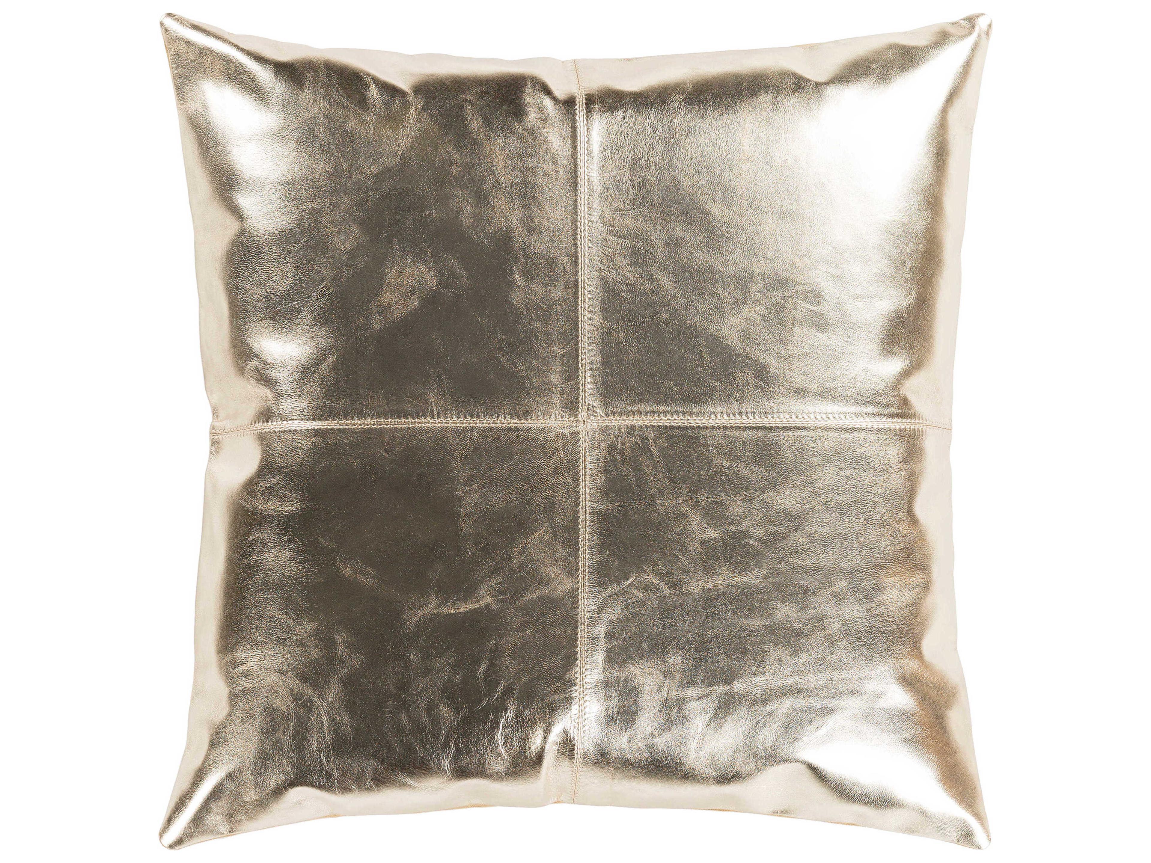 Ritz Metallic Gold / Mustard Pillow