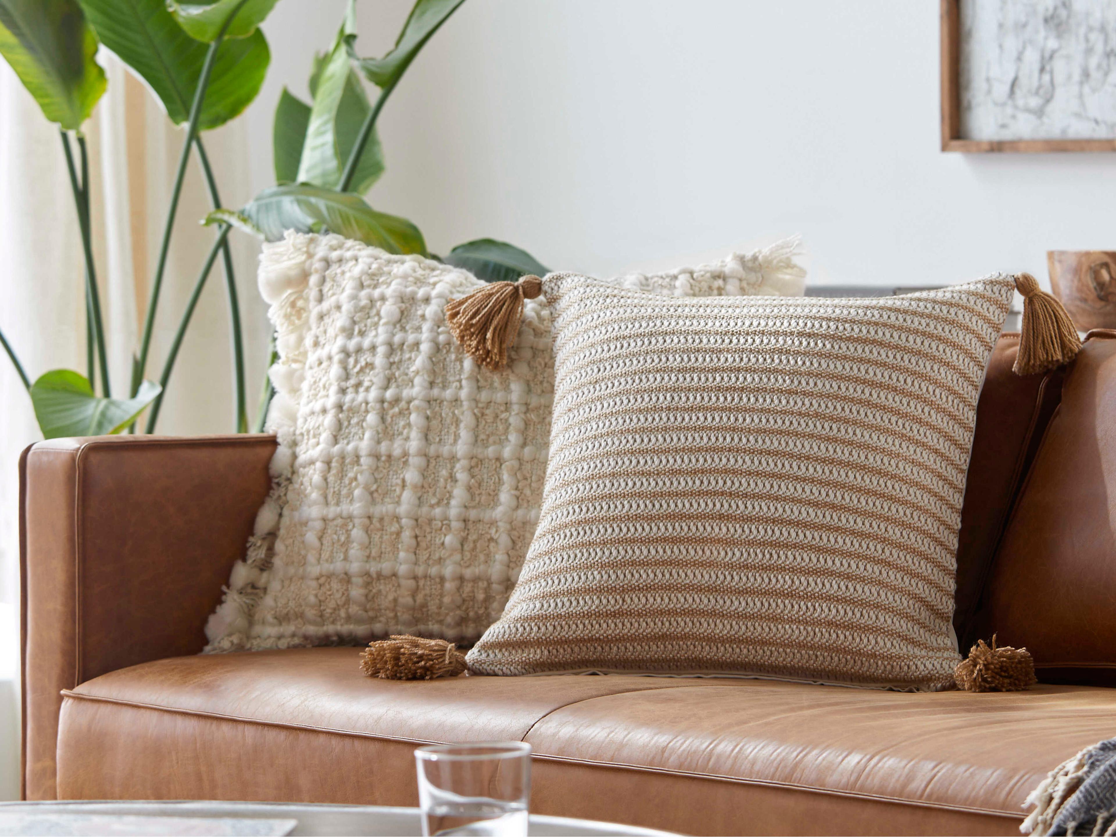 Surya Ryazan Goldenrod Pillow