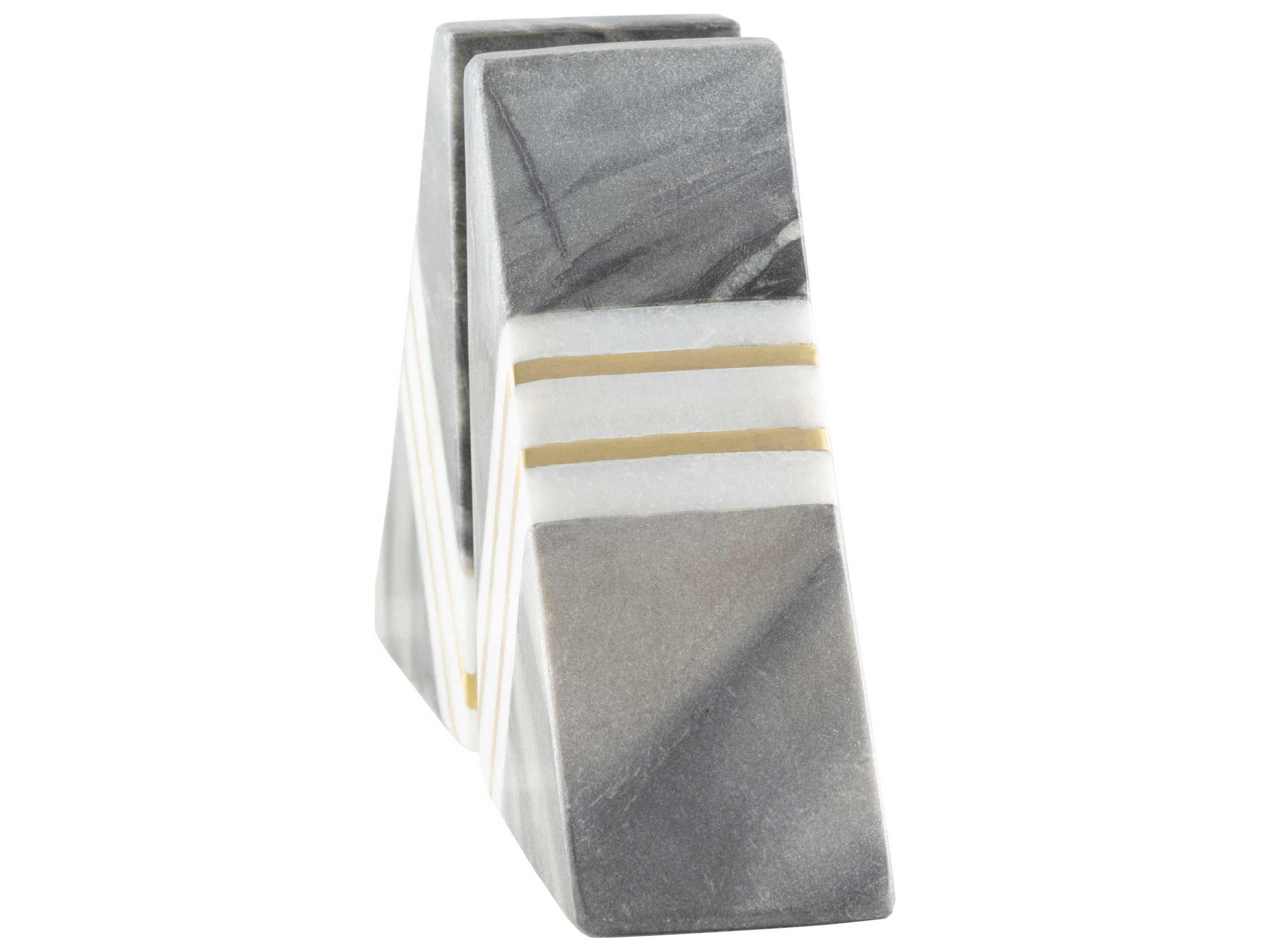 Surya Slate Gray Bookends