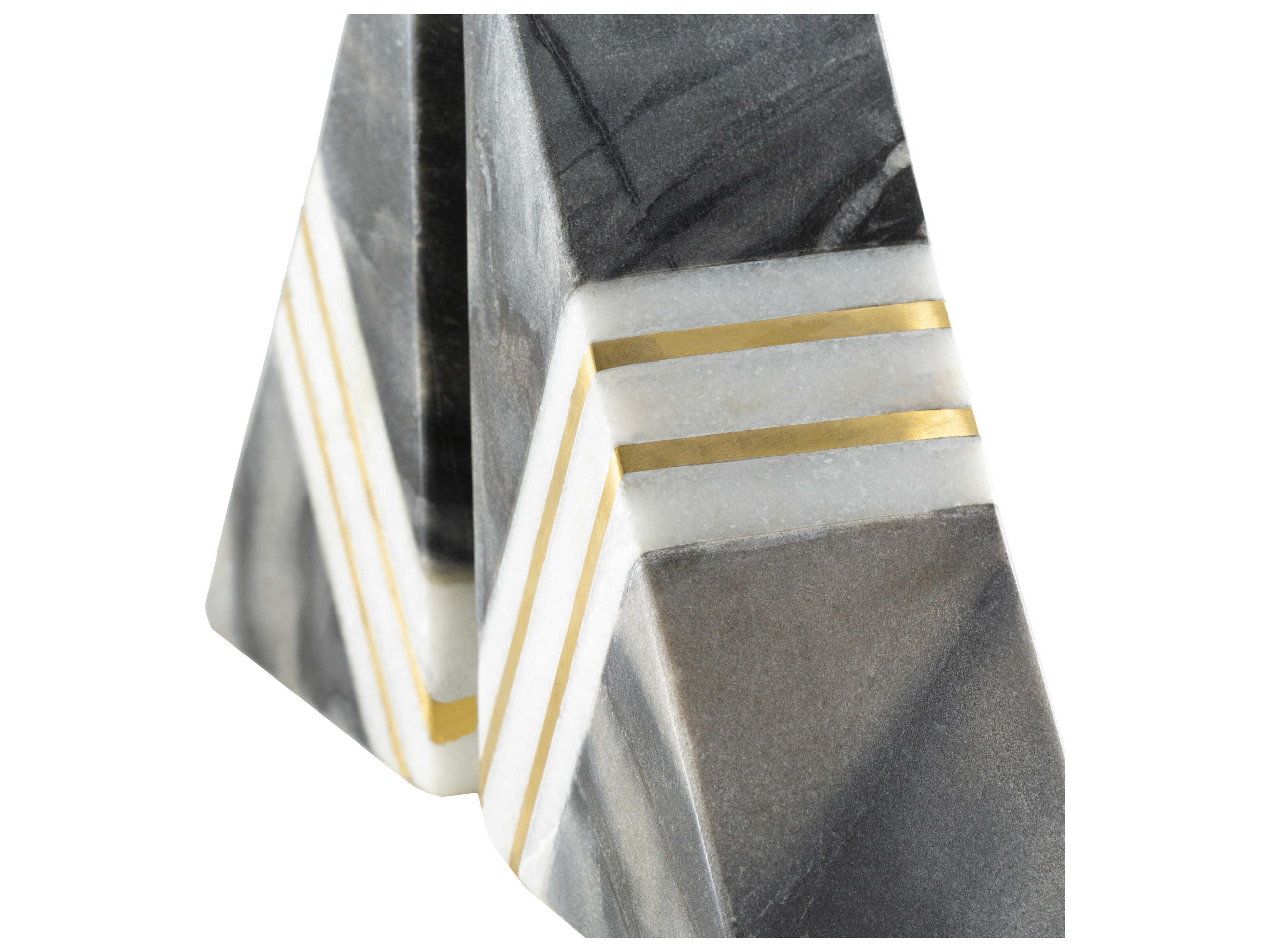 Surya Slate Gray Bookends