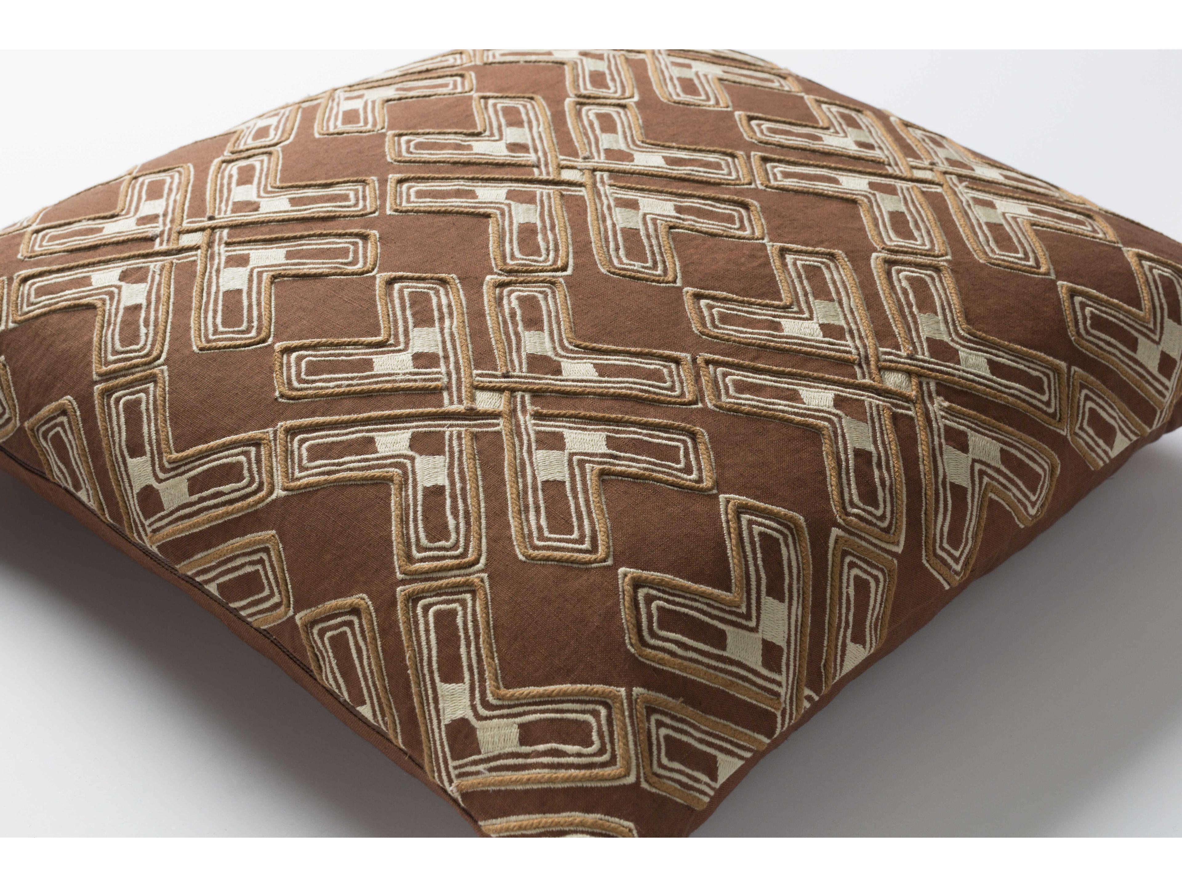 Surya Subira Tan Pillow