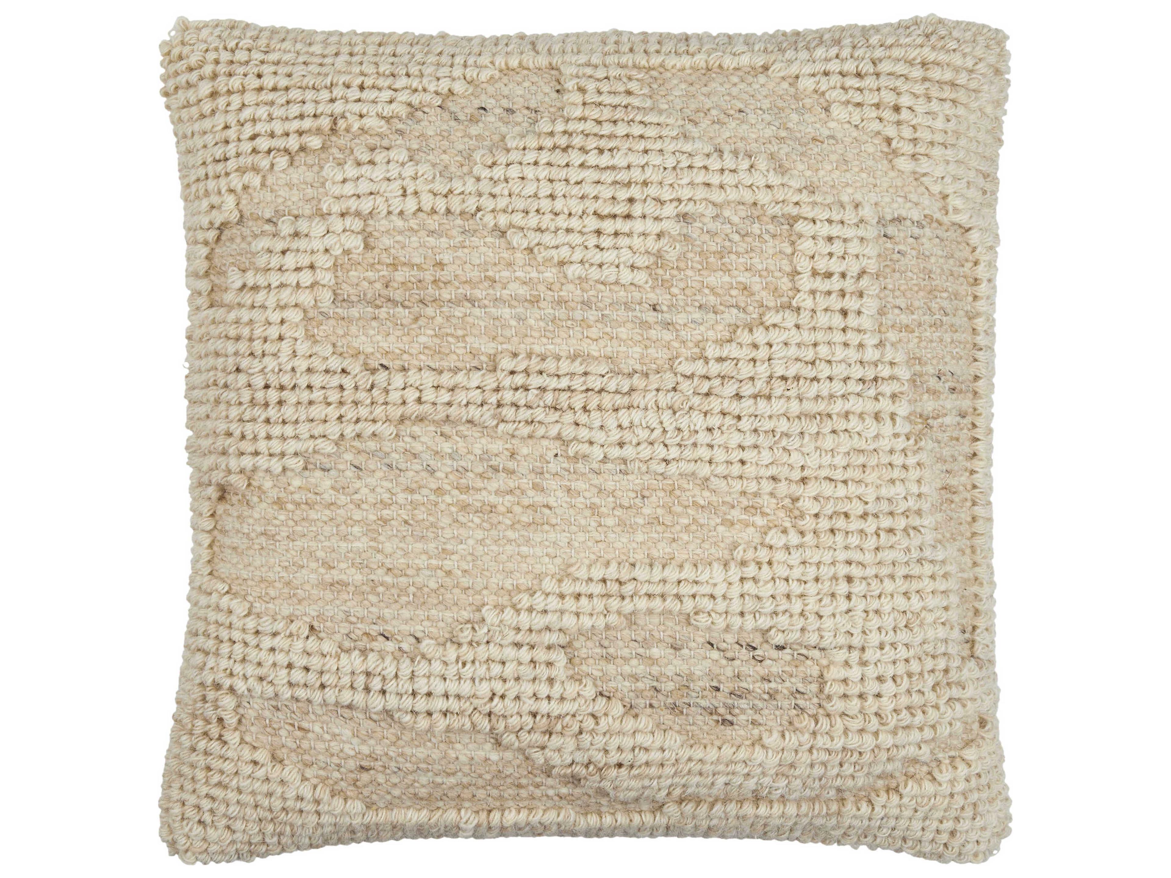 Surya Sand Dunes Beige Pillow