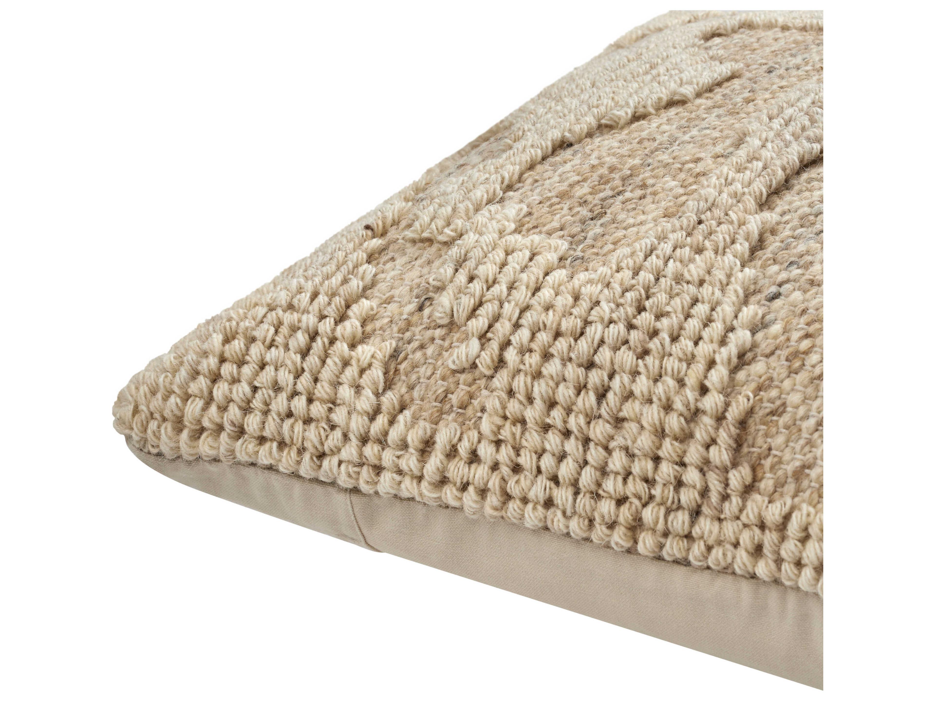 Surya Sand Dunes Beige Pillow