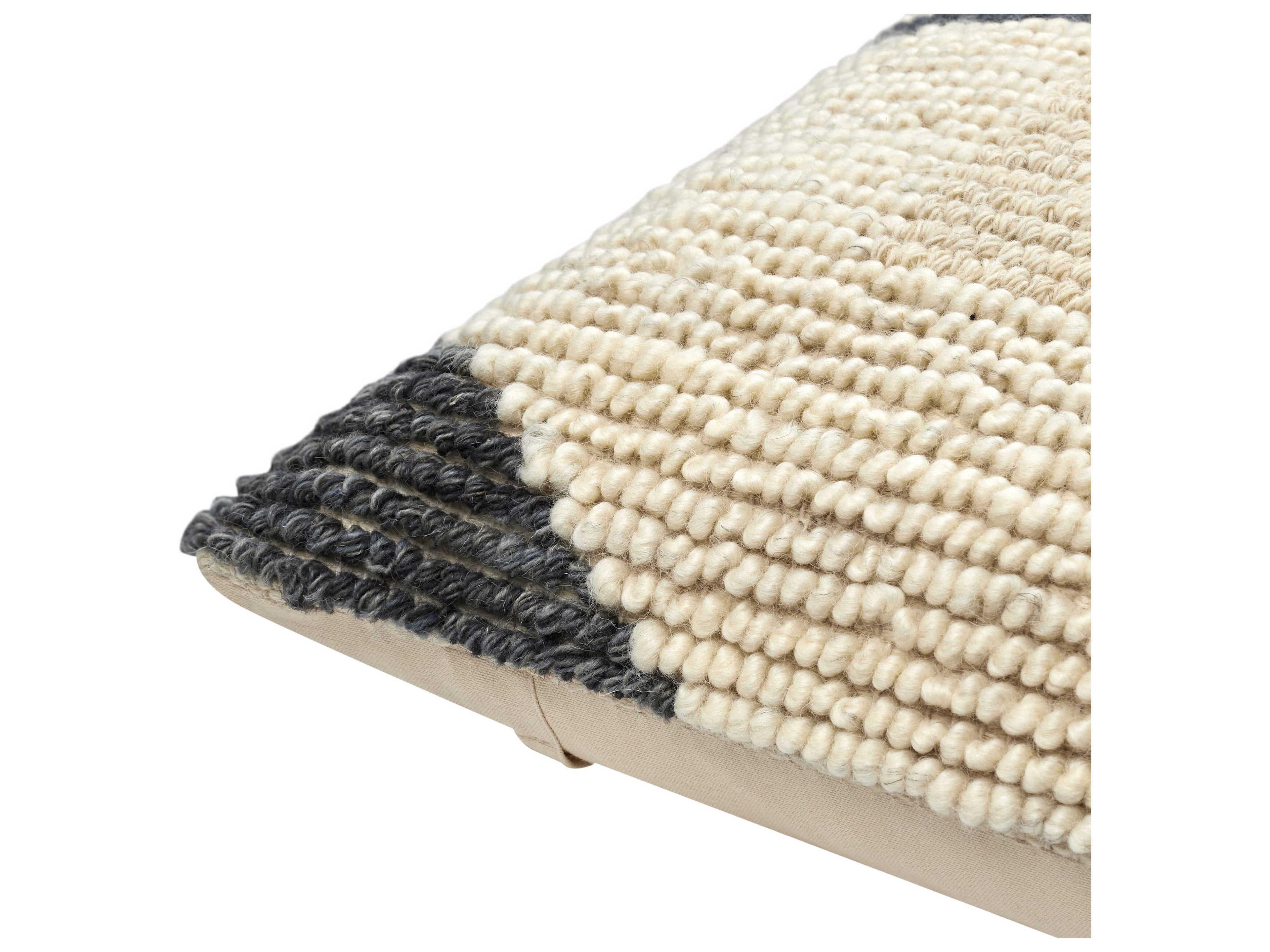Surya Sand Dunes Beige Pillow