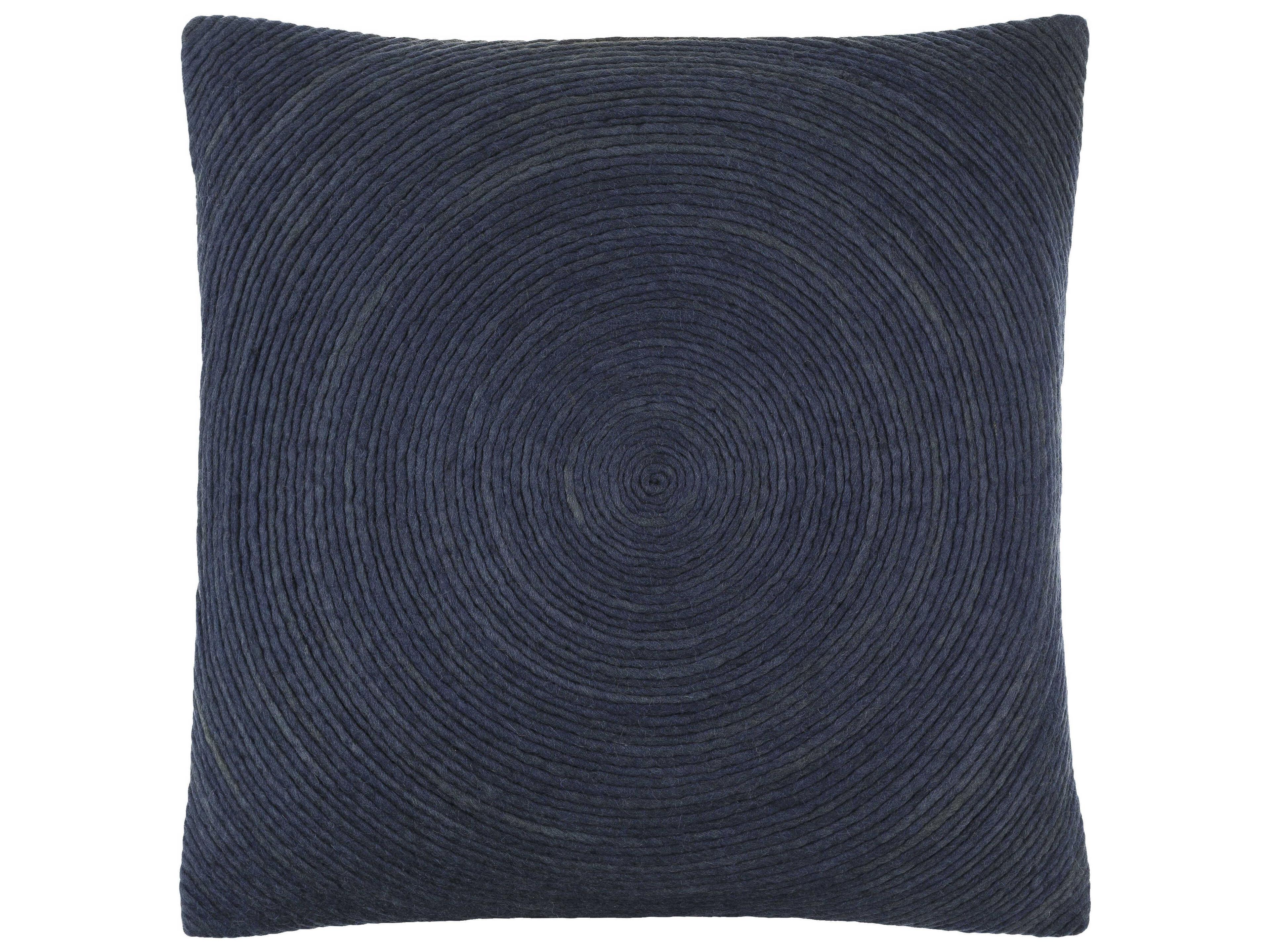 Surya Sequence Midnight Blue Pillow