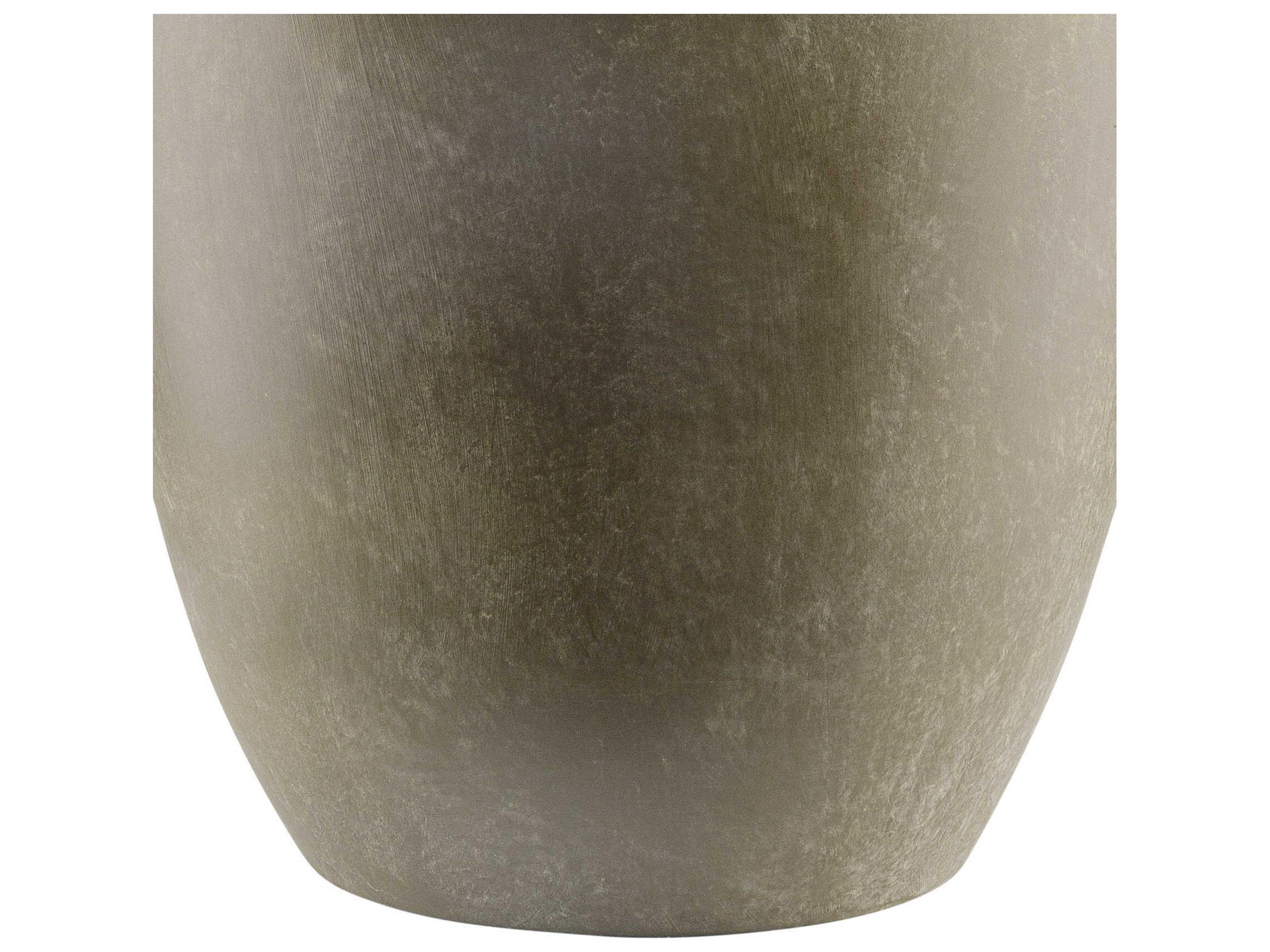 Surya Serrano Gray White Beige Linen Table Lamp