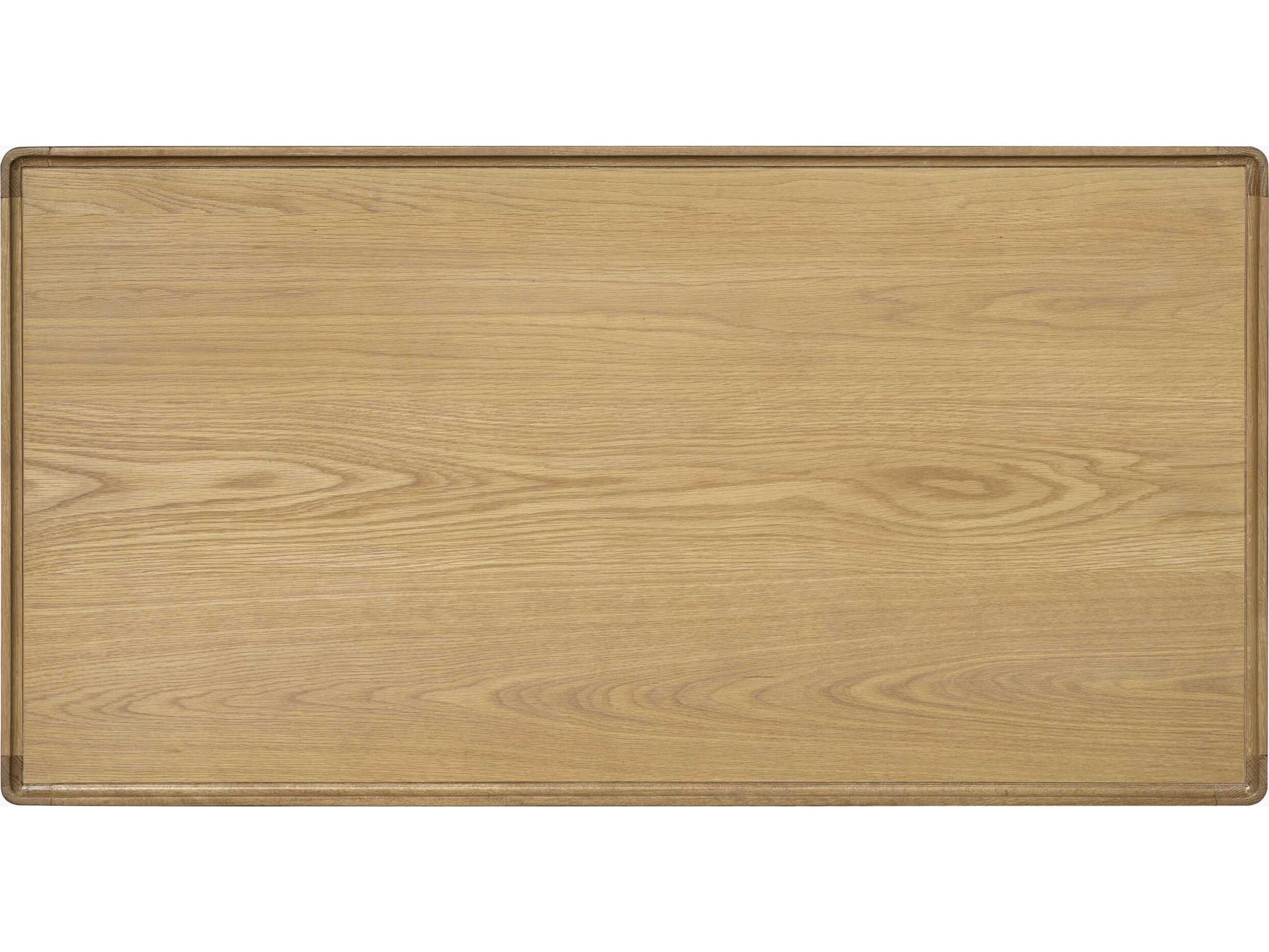 Surya Shaye Rectangular Wood Clear Brown Black Coffee Table