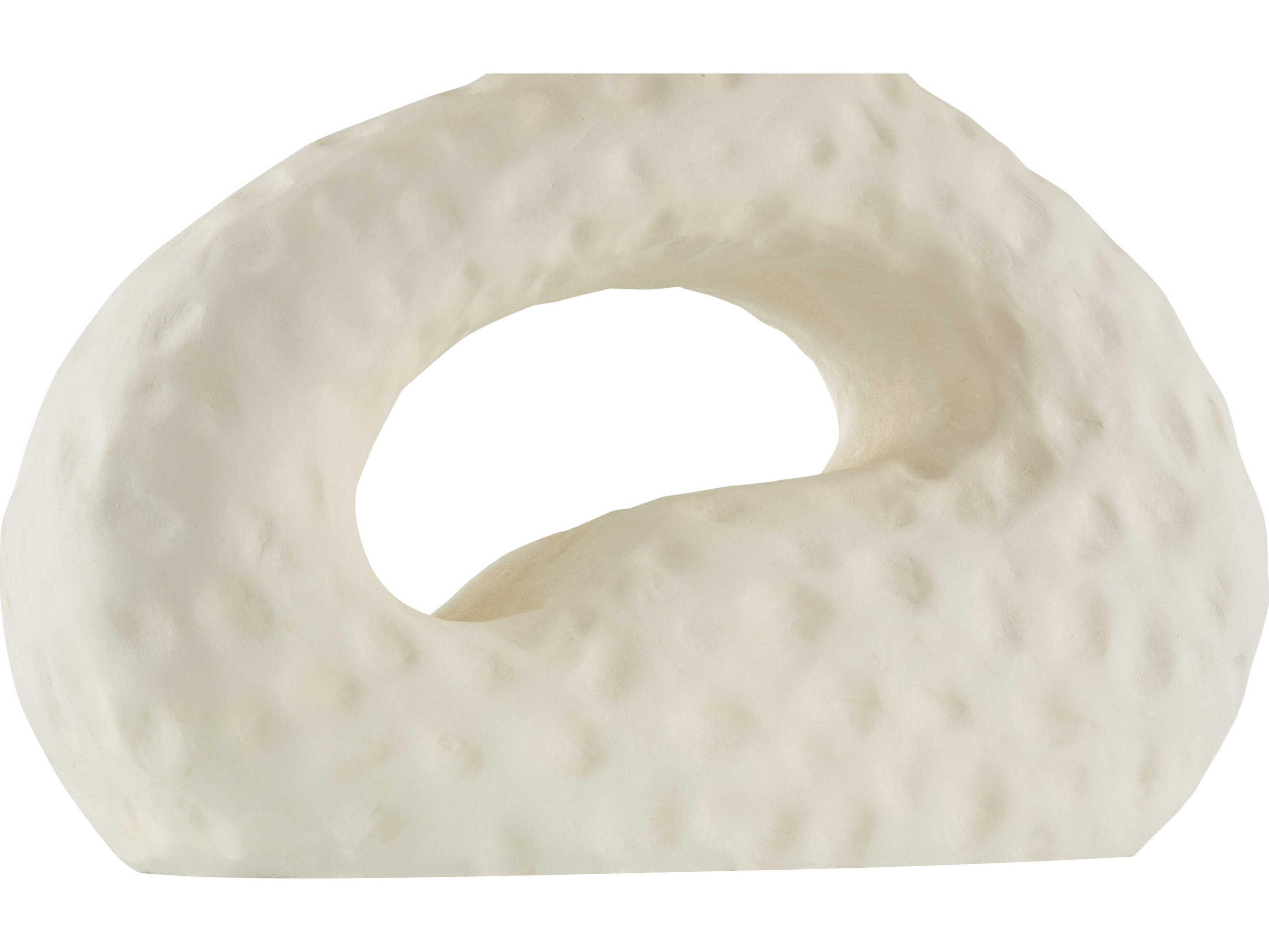 Surya Susitna White Brown Linen Table Lamp