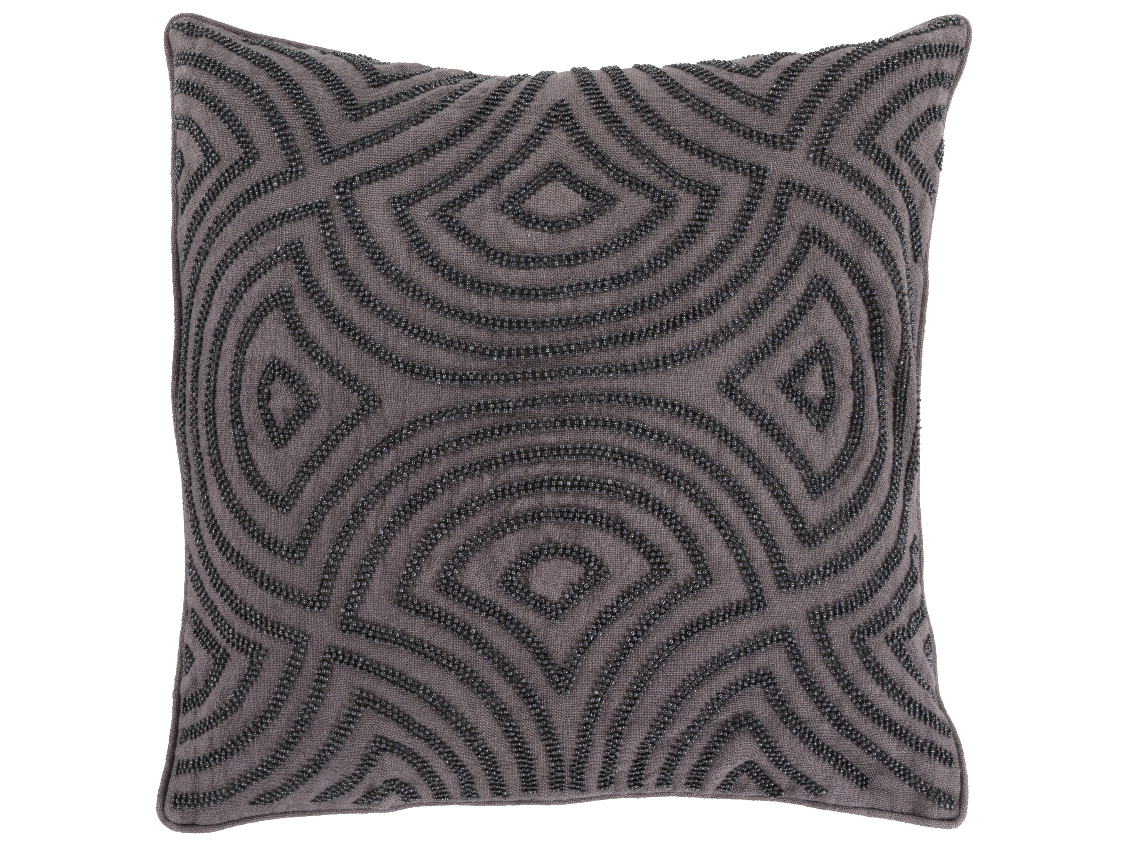Skinny Dip Black Pillow