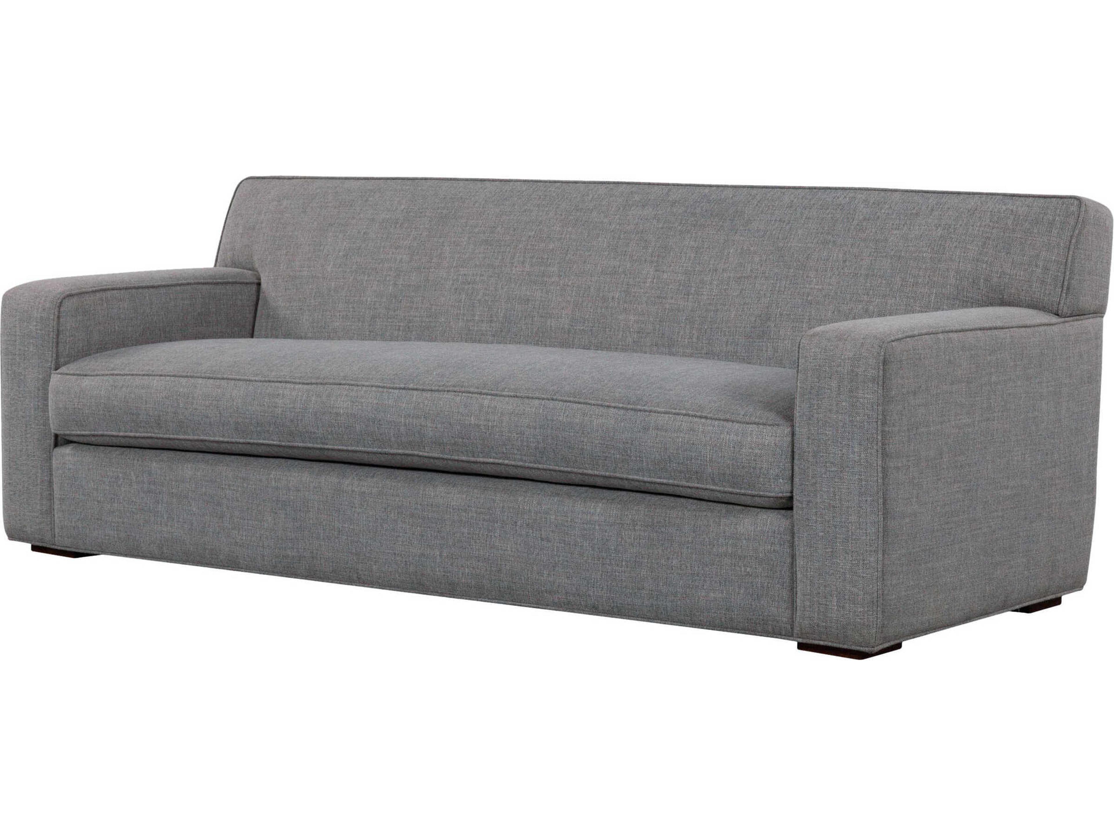 Smith Brown Gray Upholstered Sofa