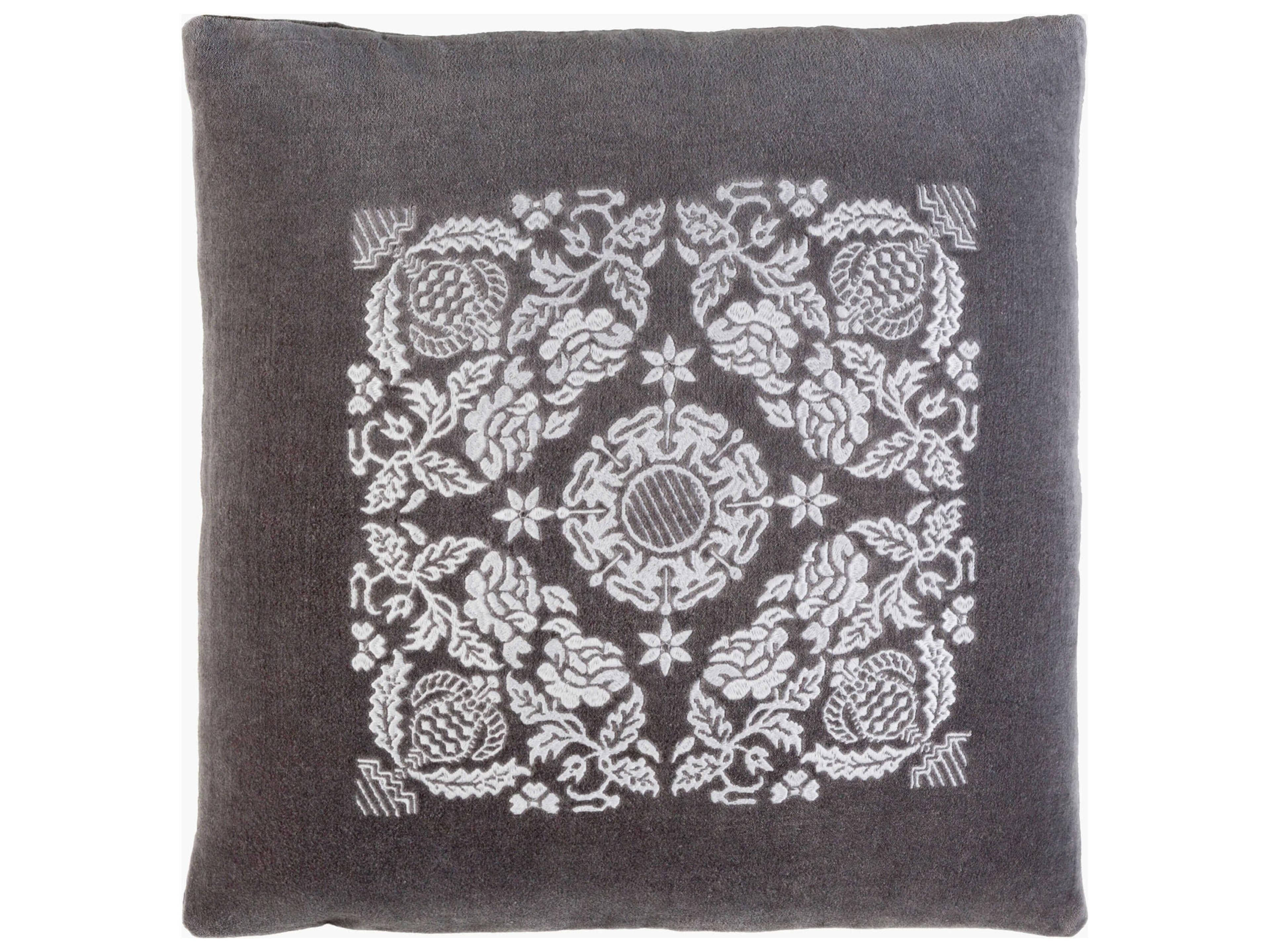 Smithsonian Charcoal Pillow