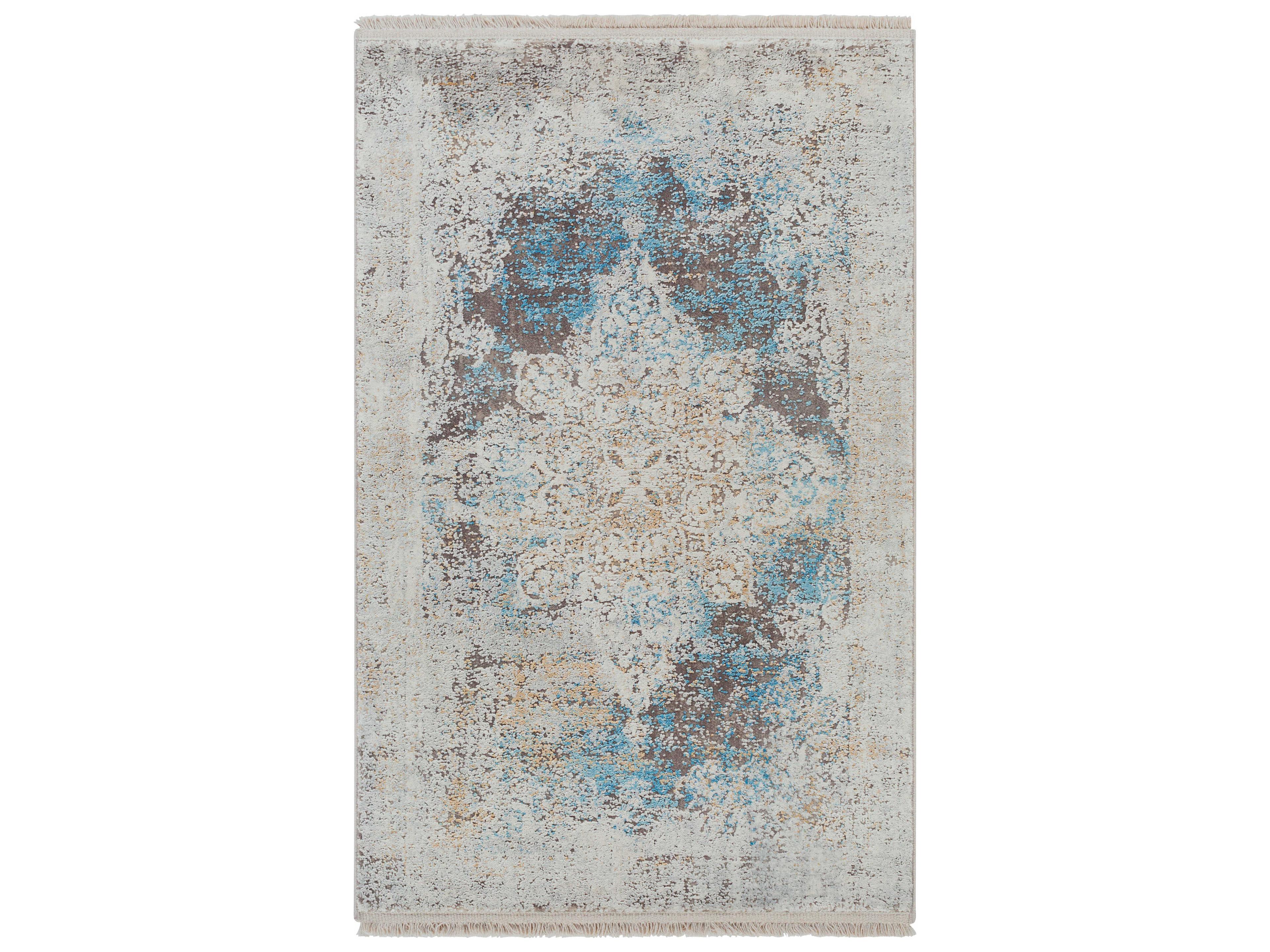 Solar Bordered Area Rug