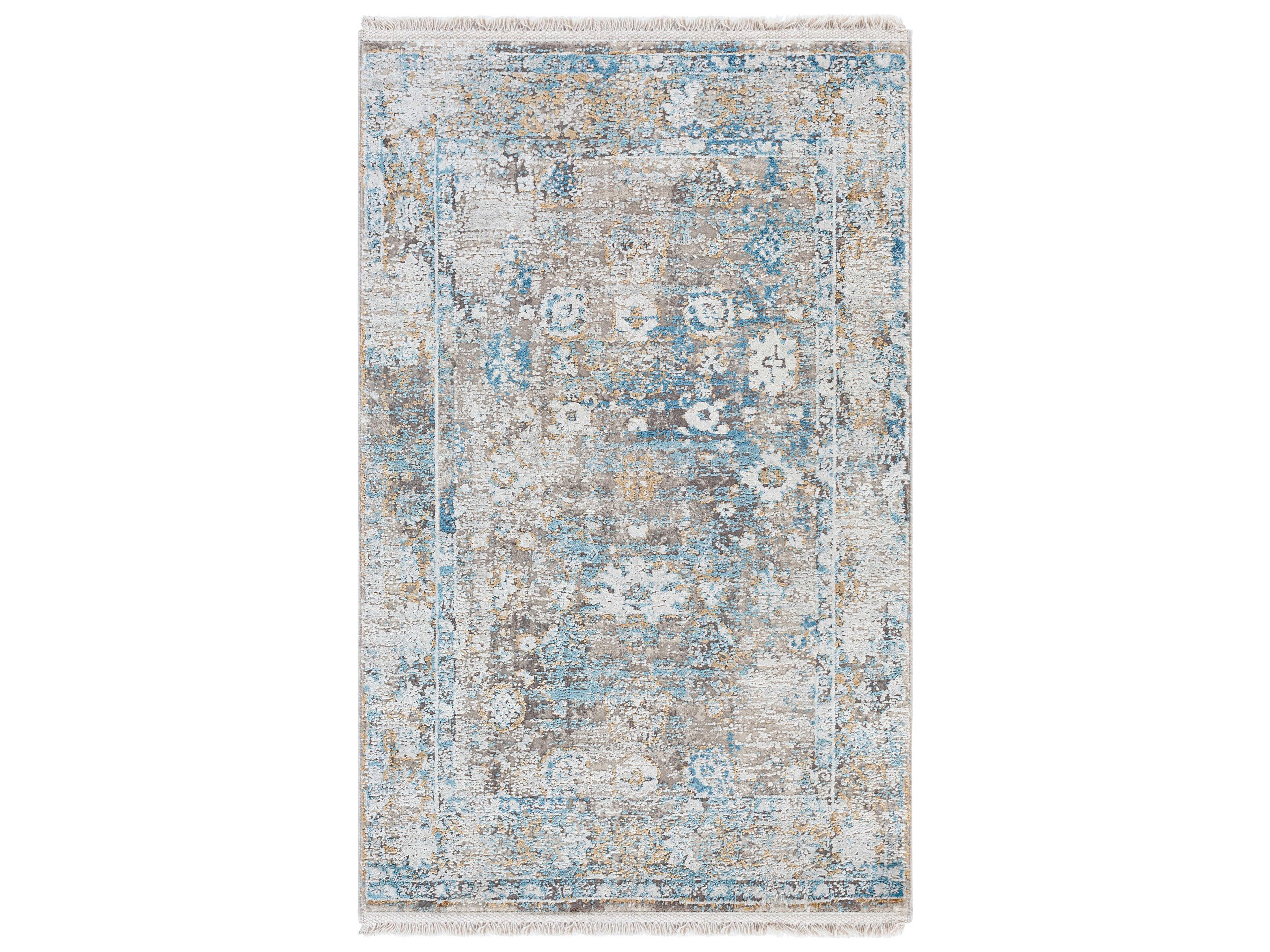 Solar Bordered Area Rug