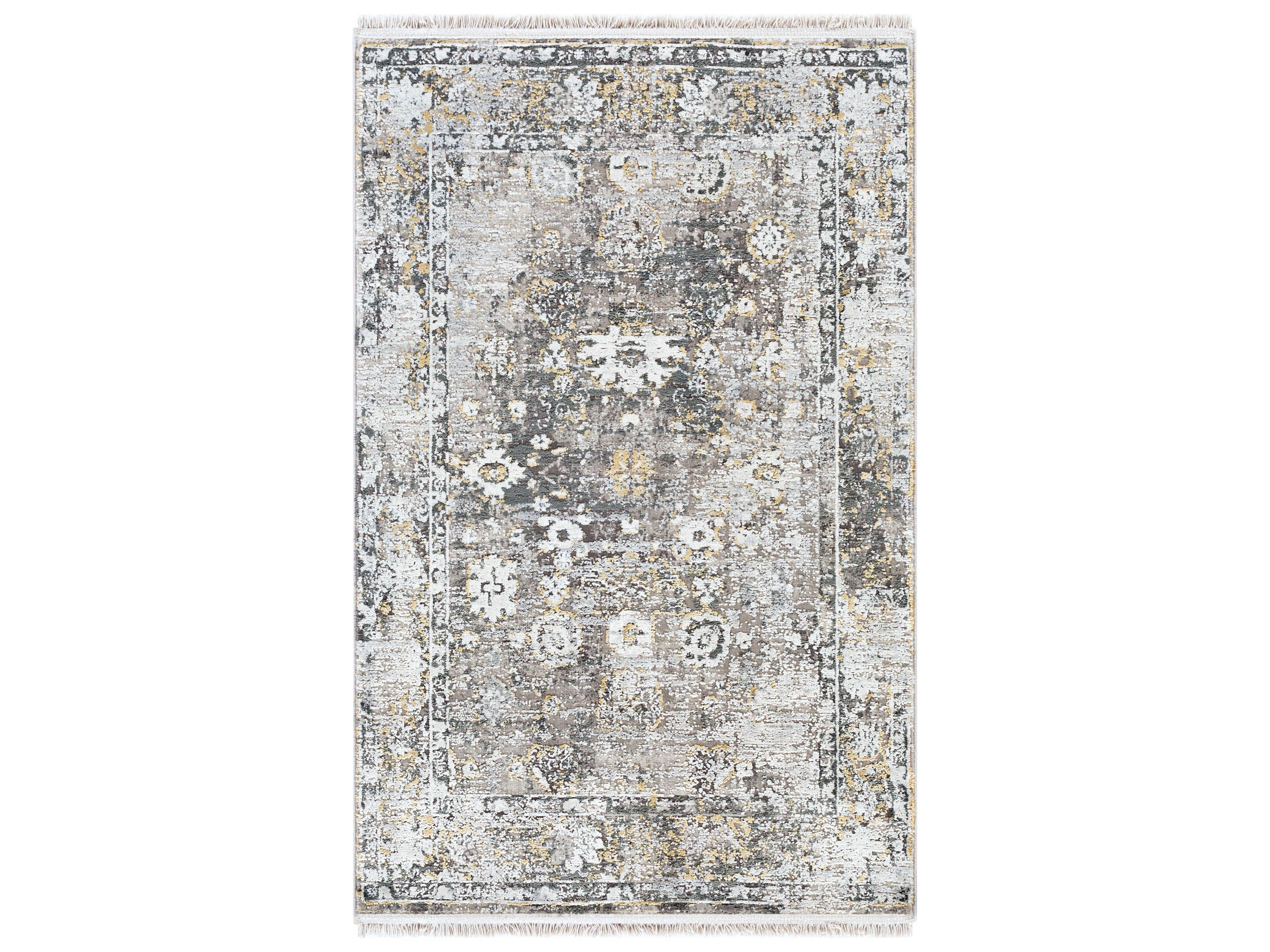 Solar Bordered Area Rug