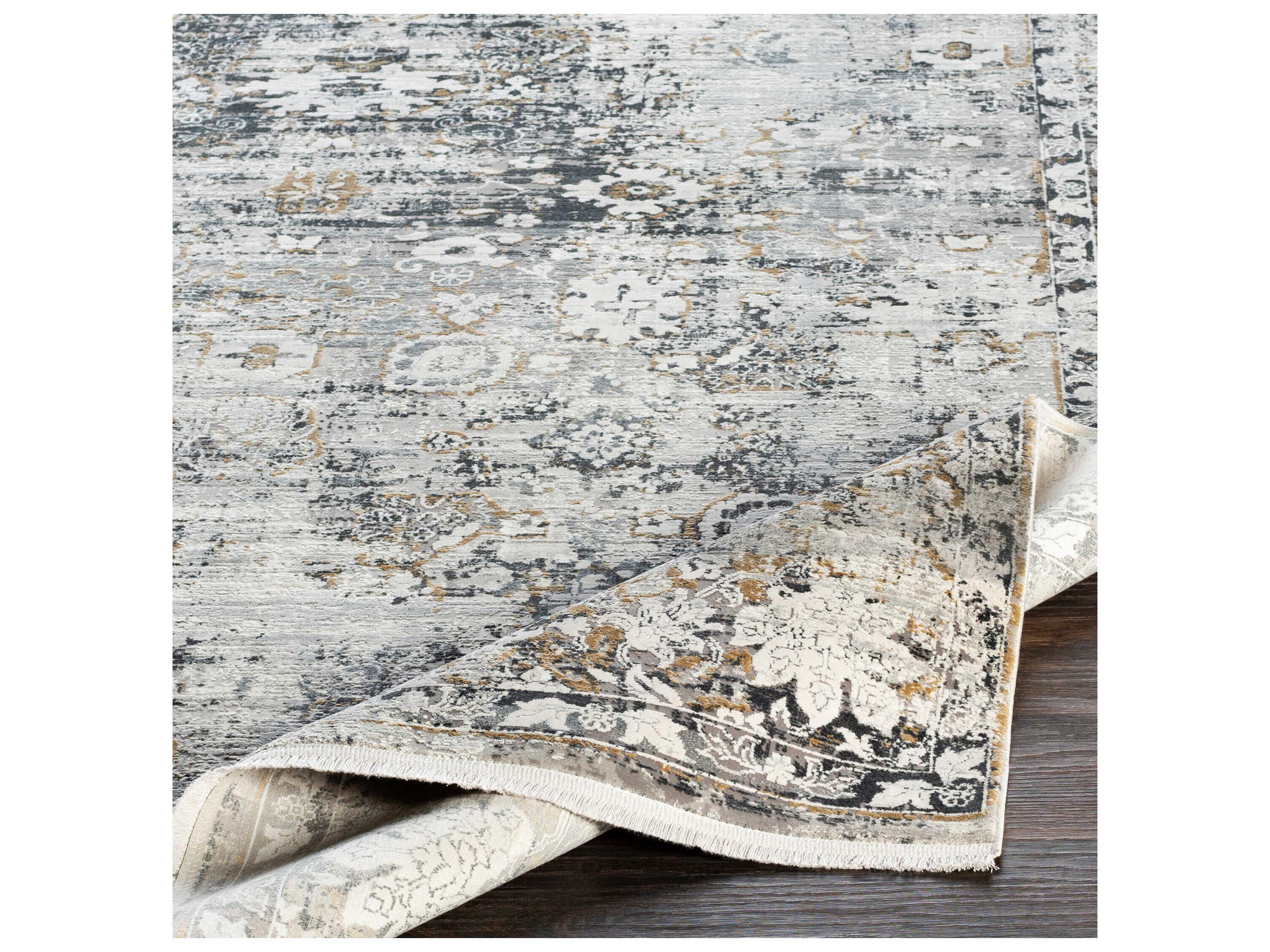 Surya Solar Bordered Area Rug