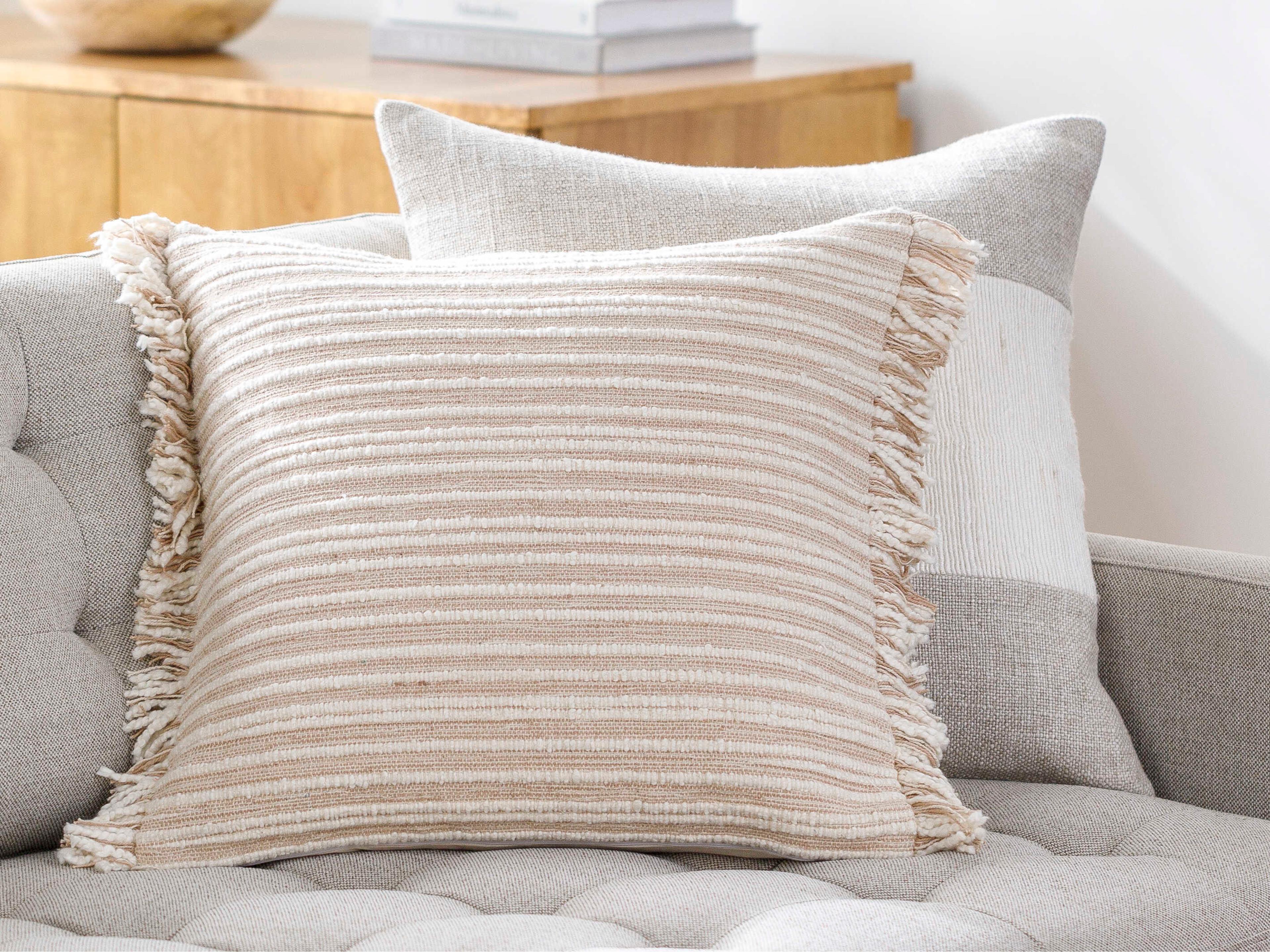 Surya Seraphina Tan Pillow