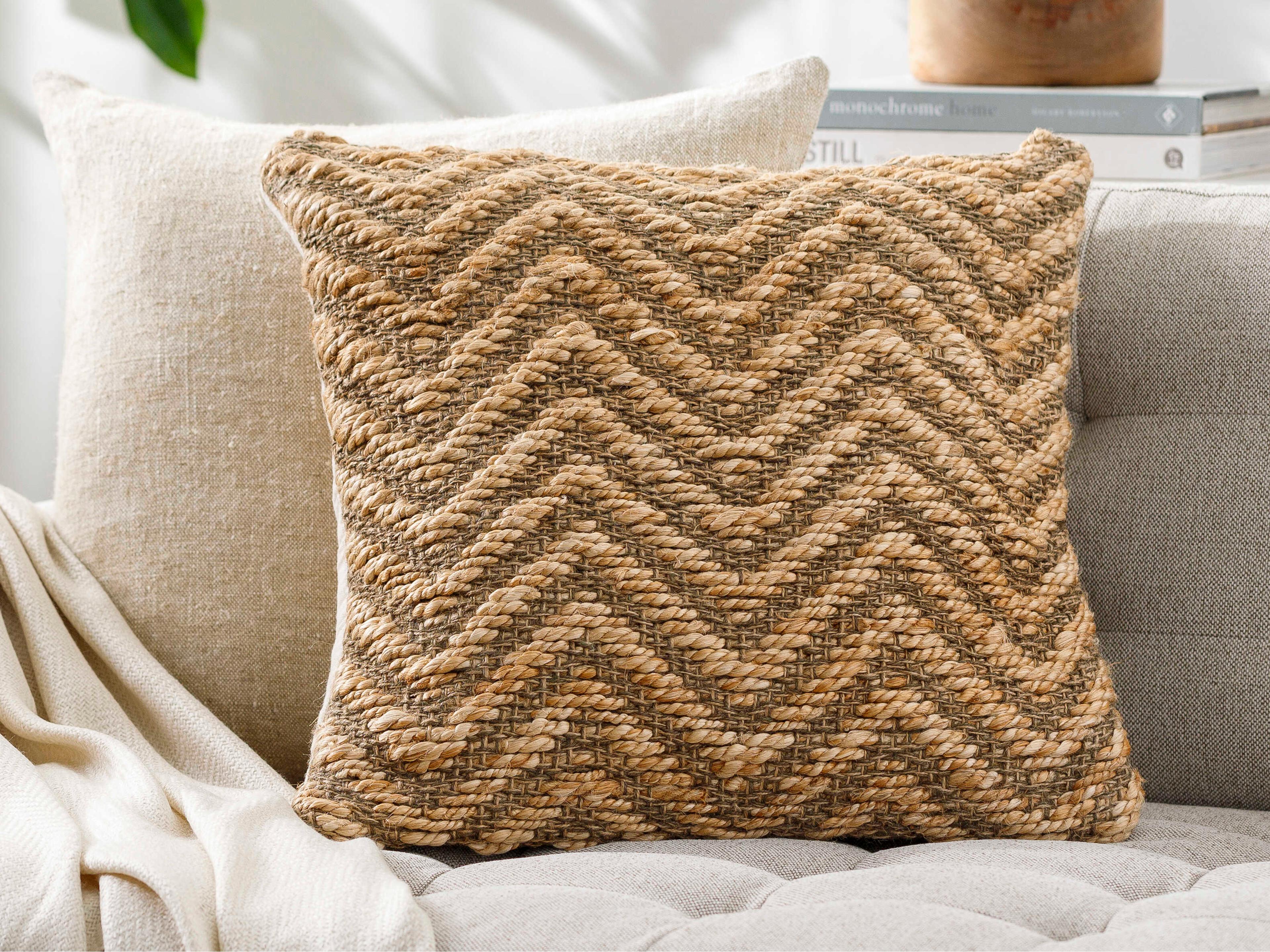 Surya Srinagar Beige Pillow