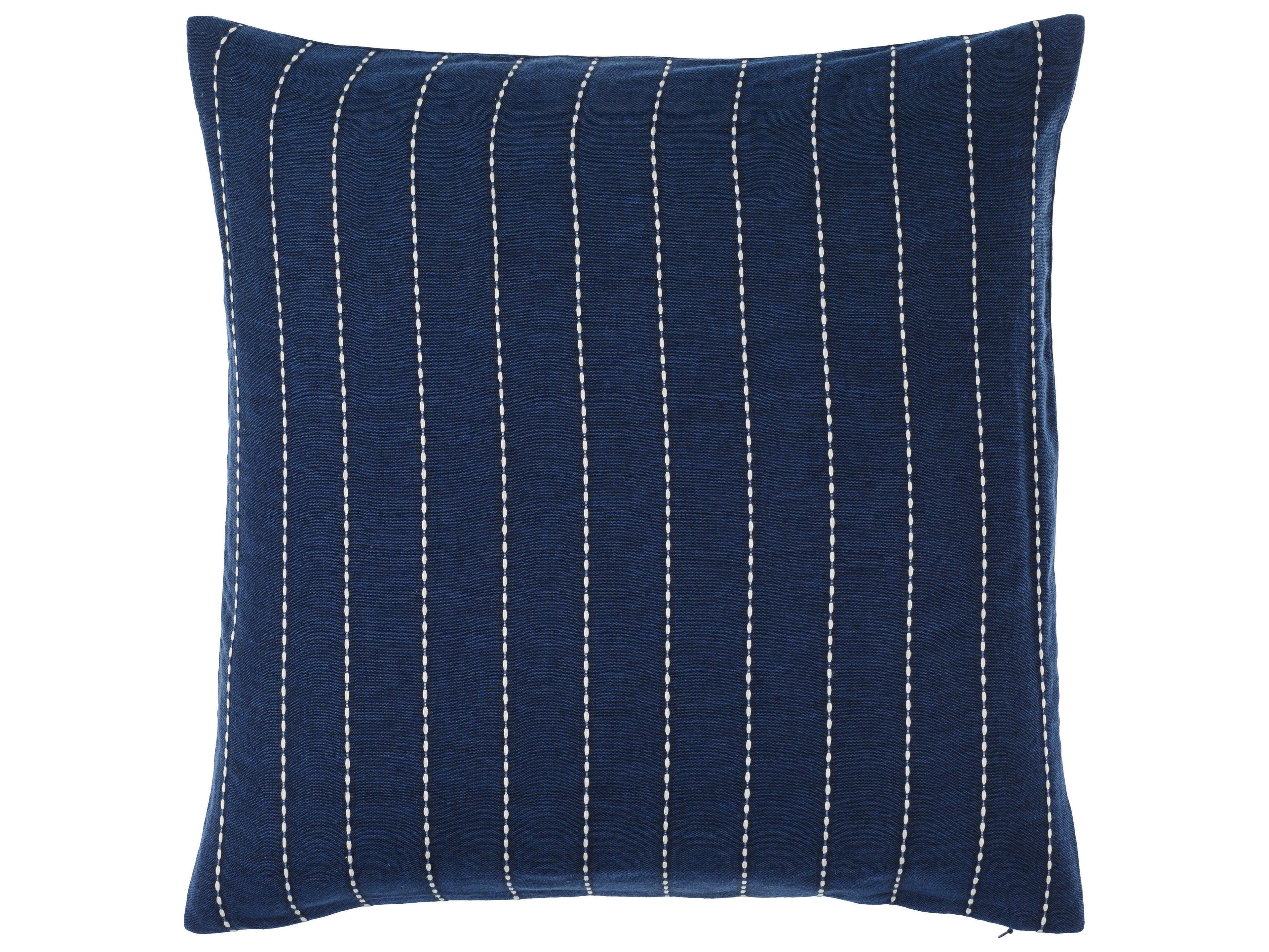 Suits Navy Blue Pillow