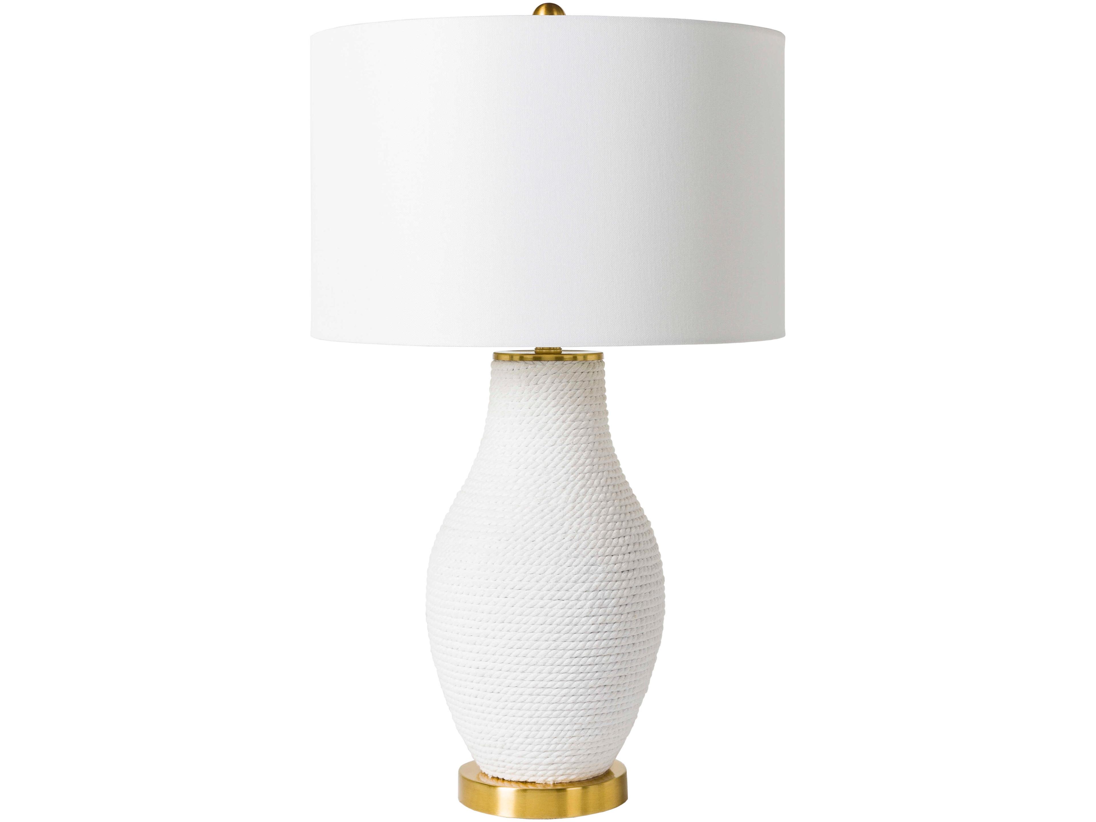 Steve White Buffet Lamp