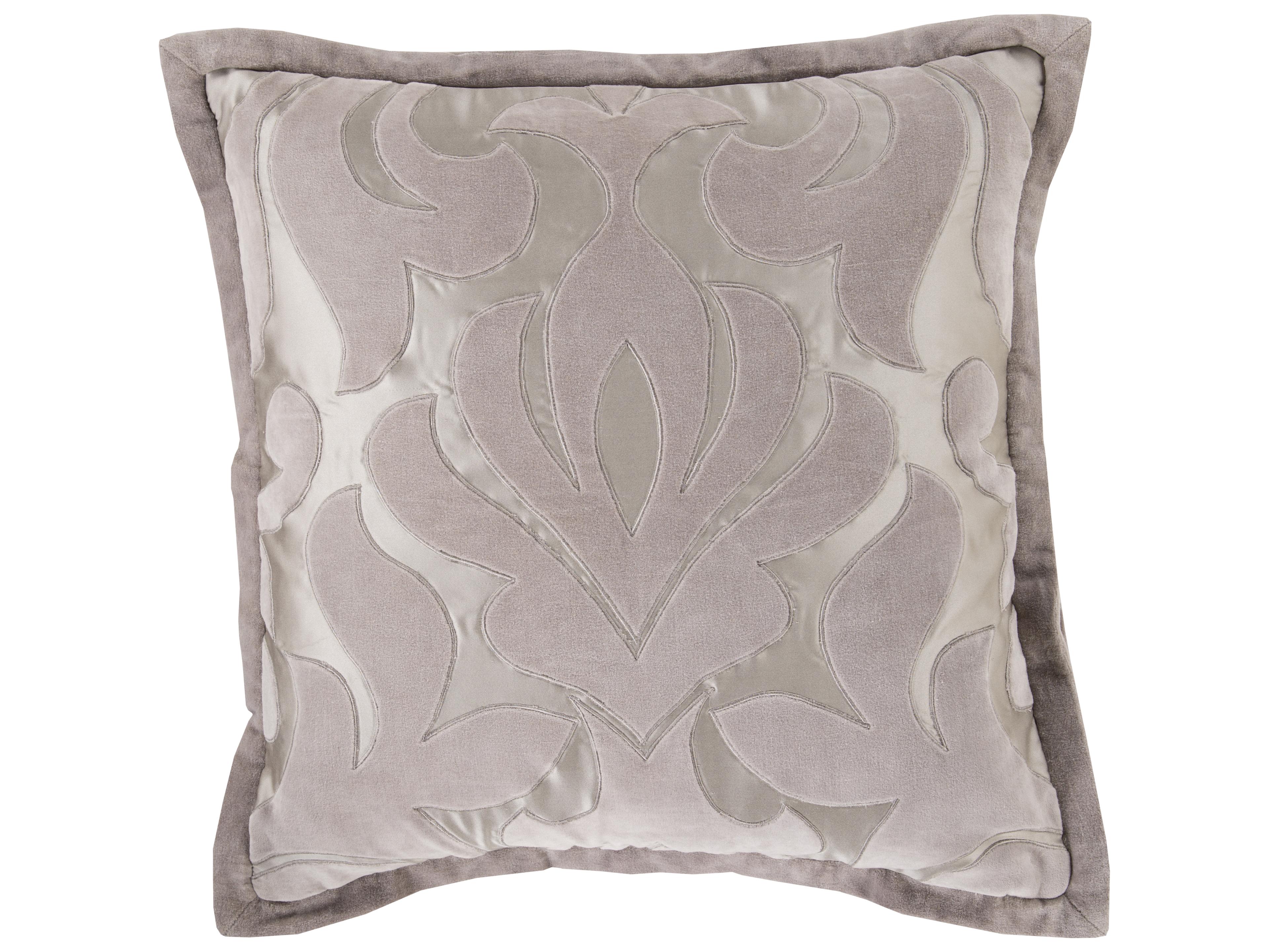 Surya Sweet Dreams Light Gray Pillow