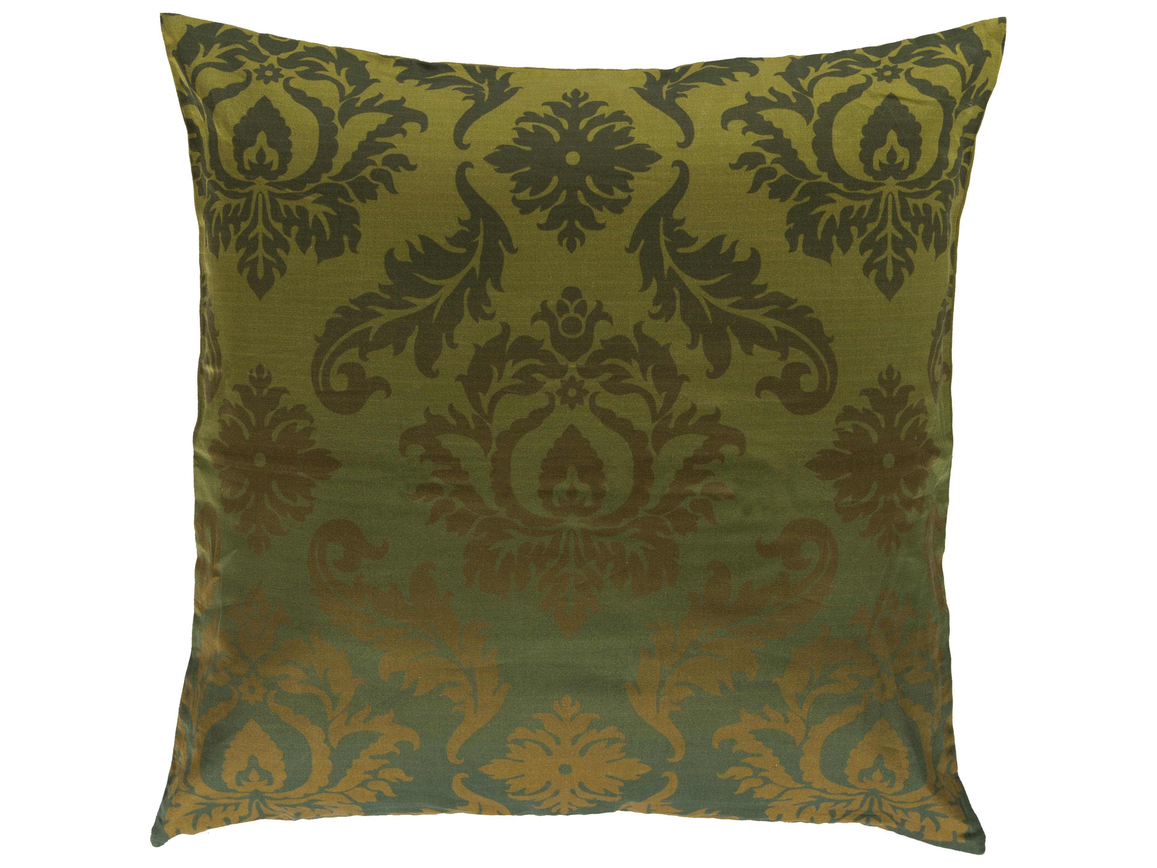 Surya Elizabeth Olive Pillow