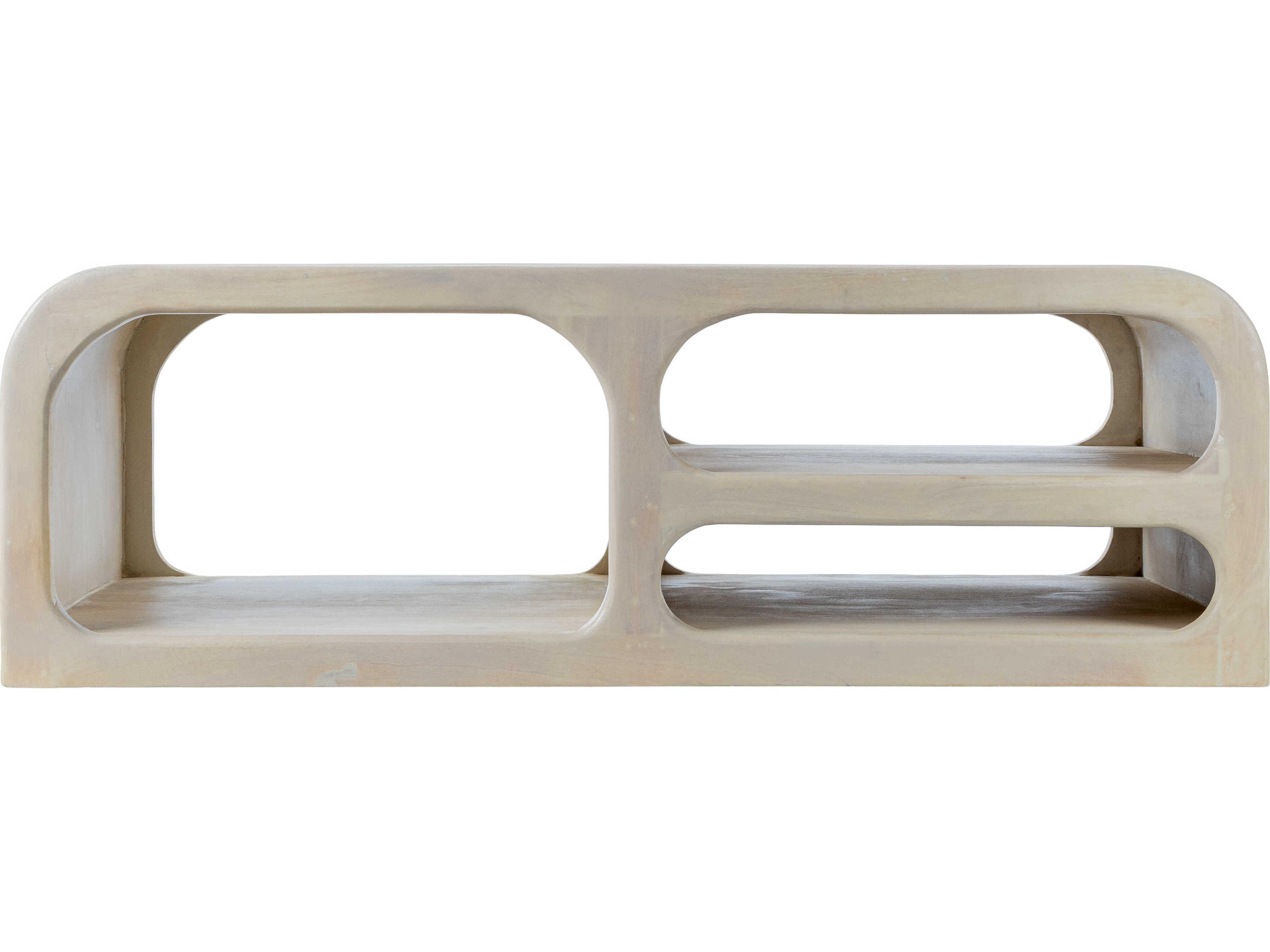 Surya Tana Rectangular Wood Ivory Coffee Table