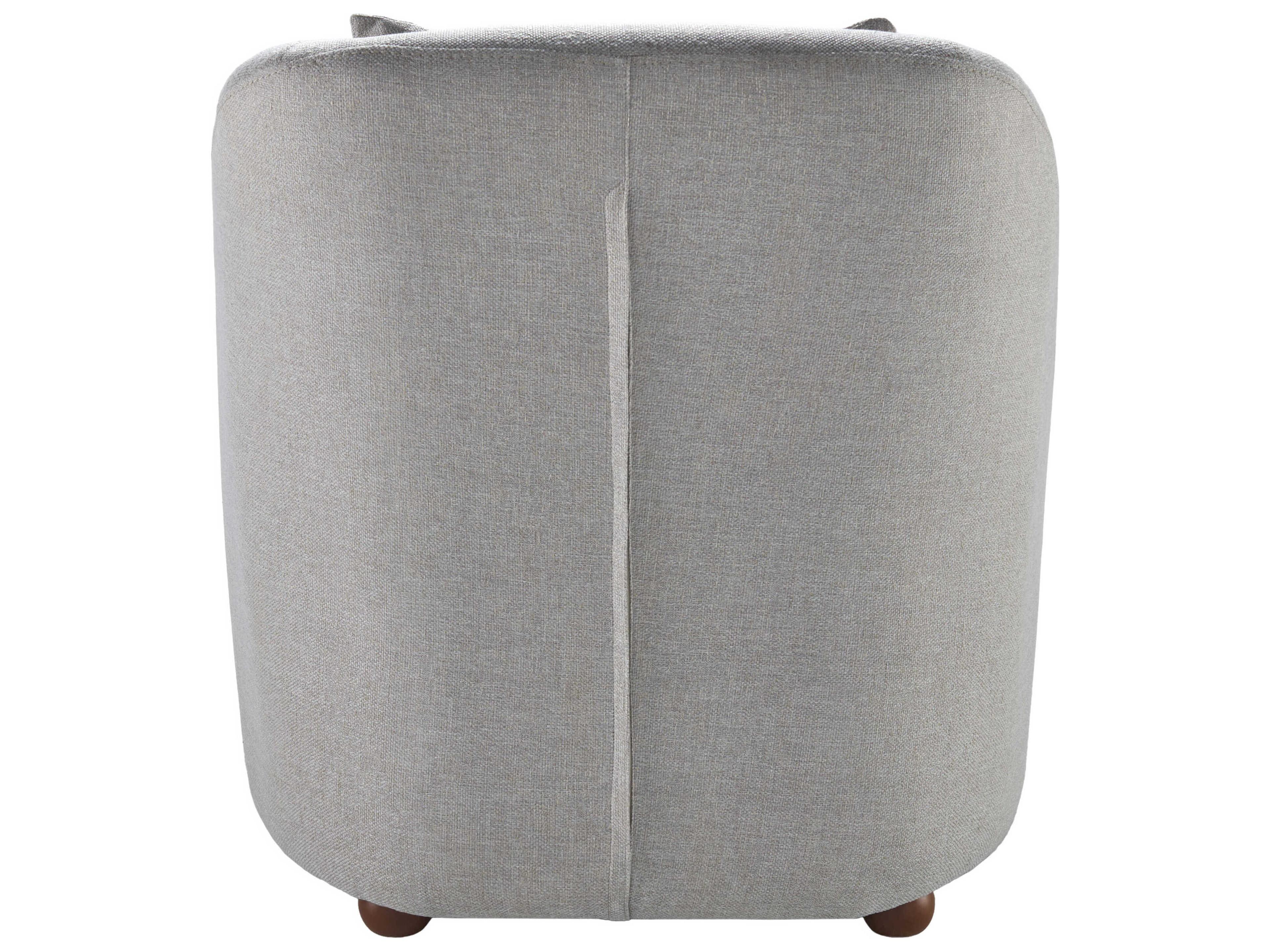 Surya Cates Gray Accent Chair 