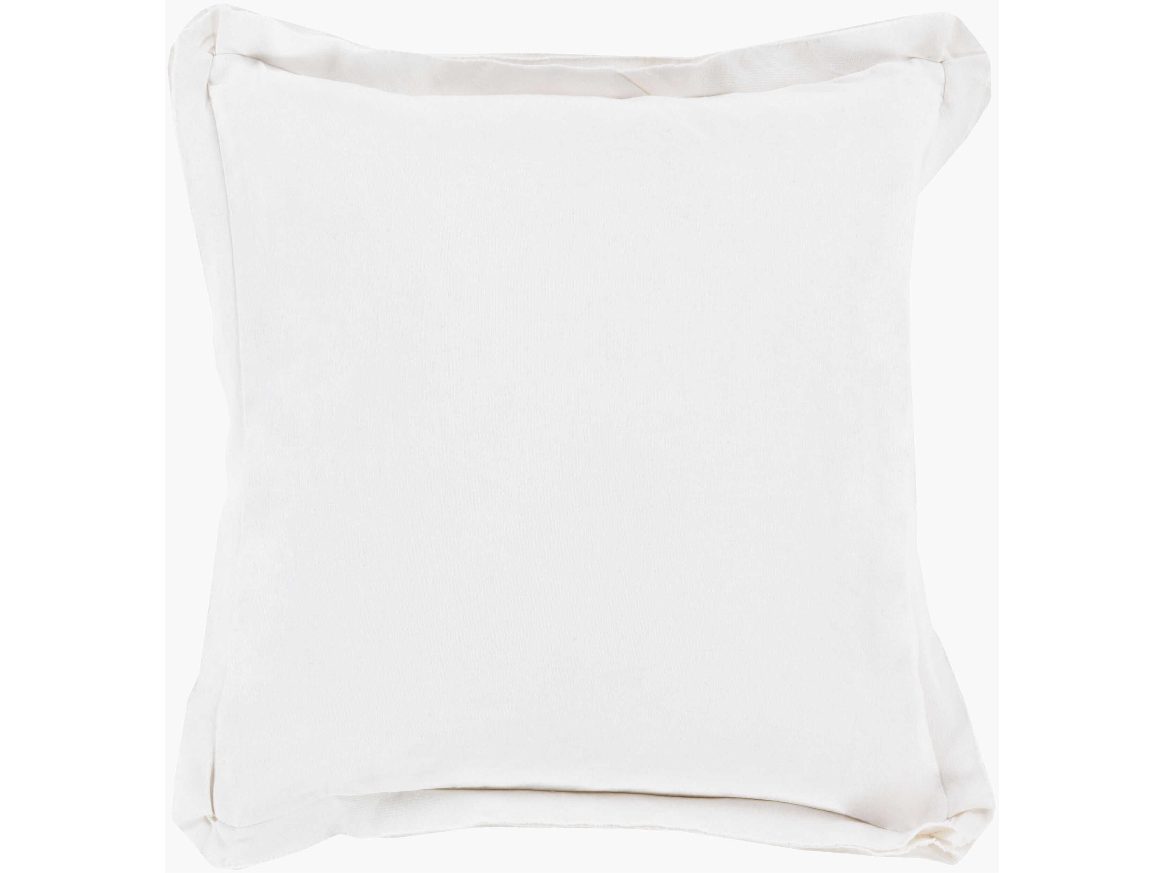 Triple Flange White Pillow